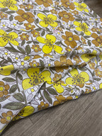 Drap à fleurs 70s