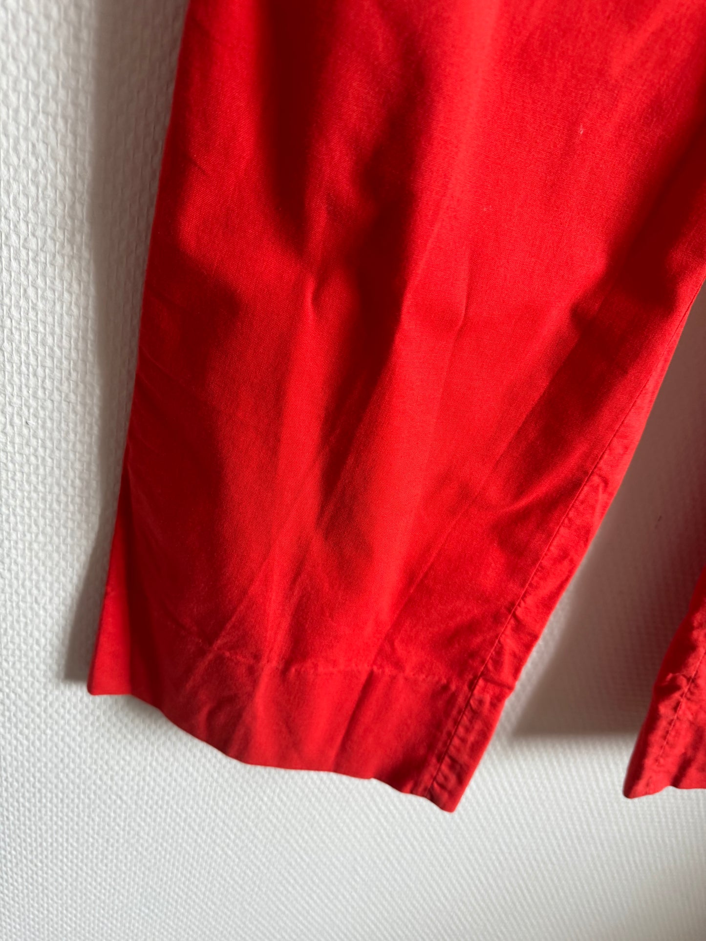 Pantalon rouge 80s