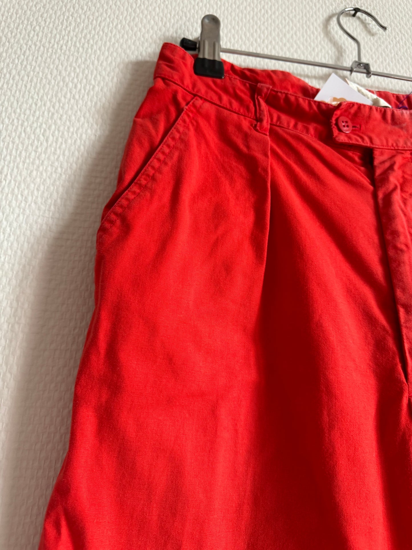 Pantalon rouge 80s