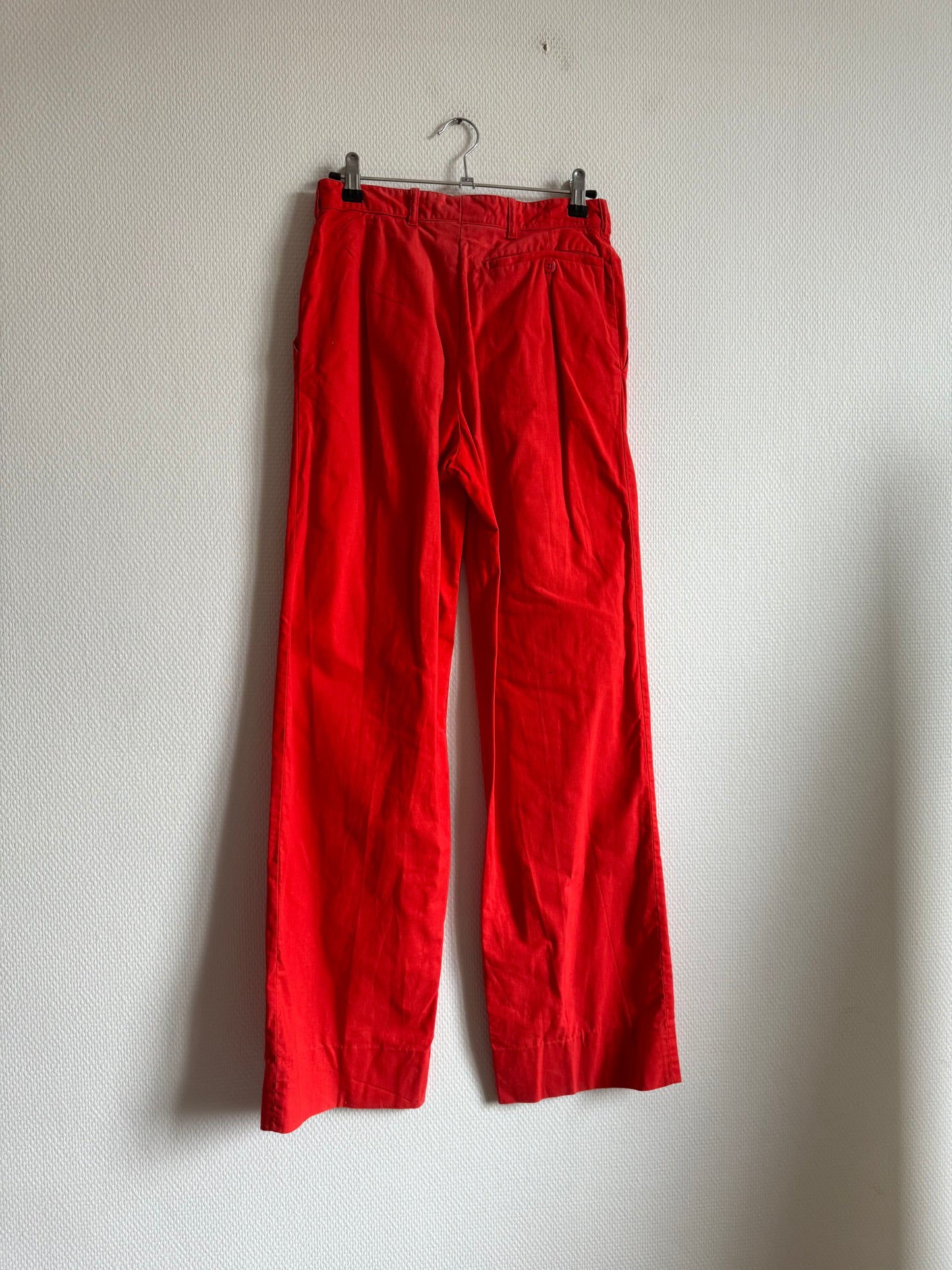 Pantalon rouge 80s