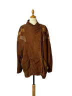 Blouson en daim 80s
