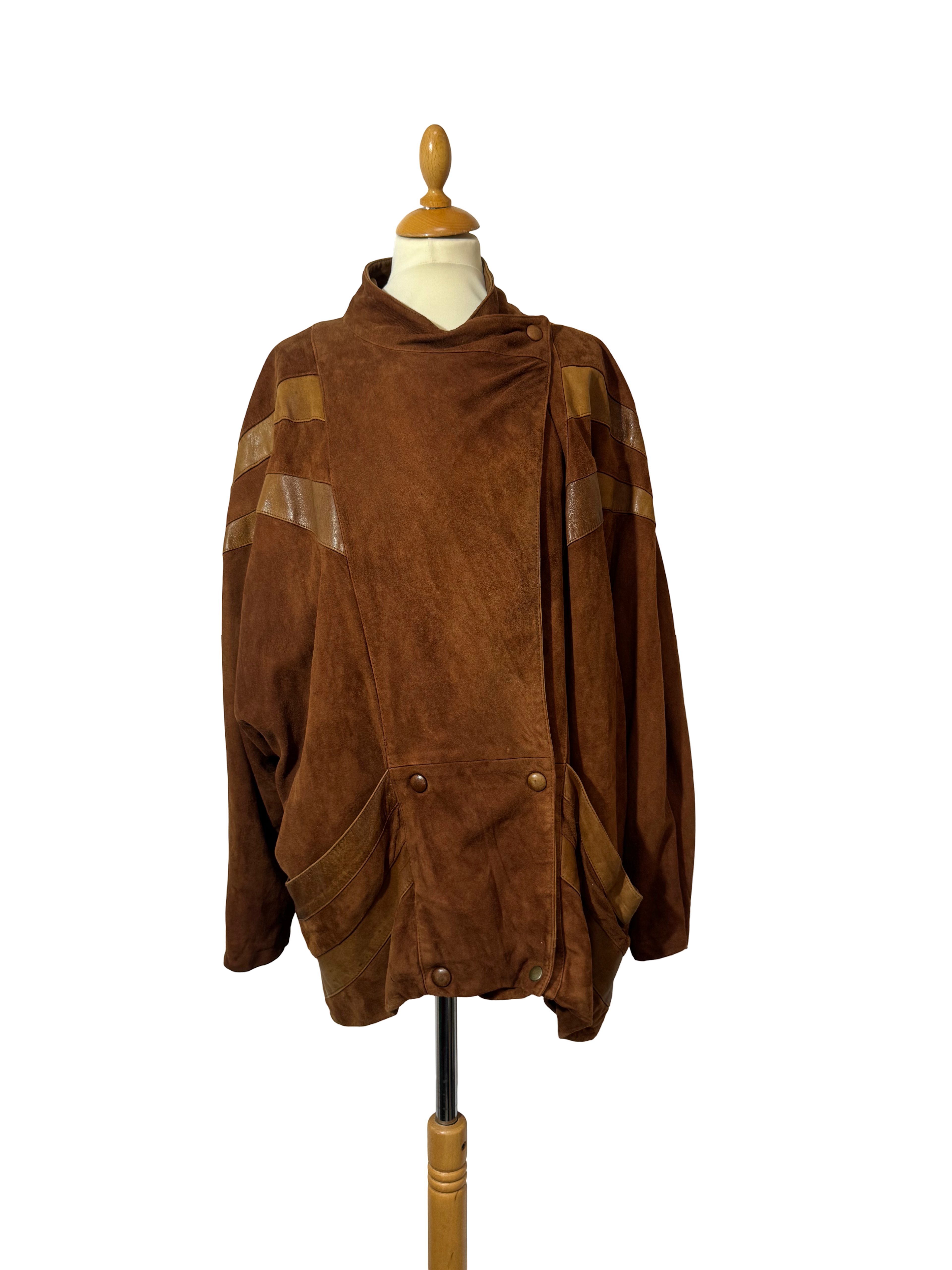 Blouson en daim 80s