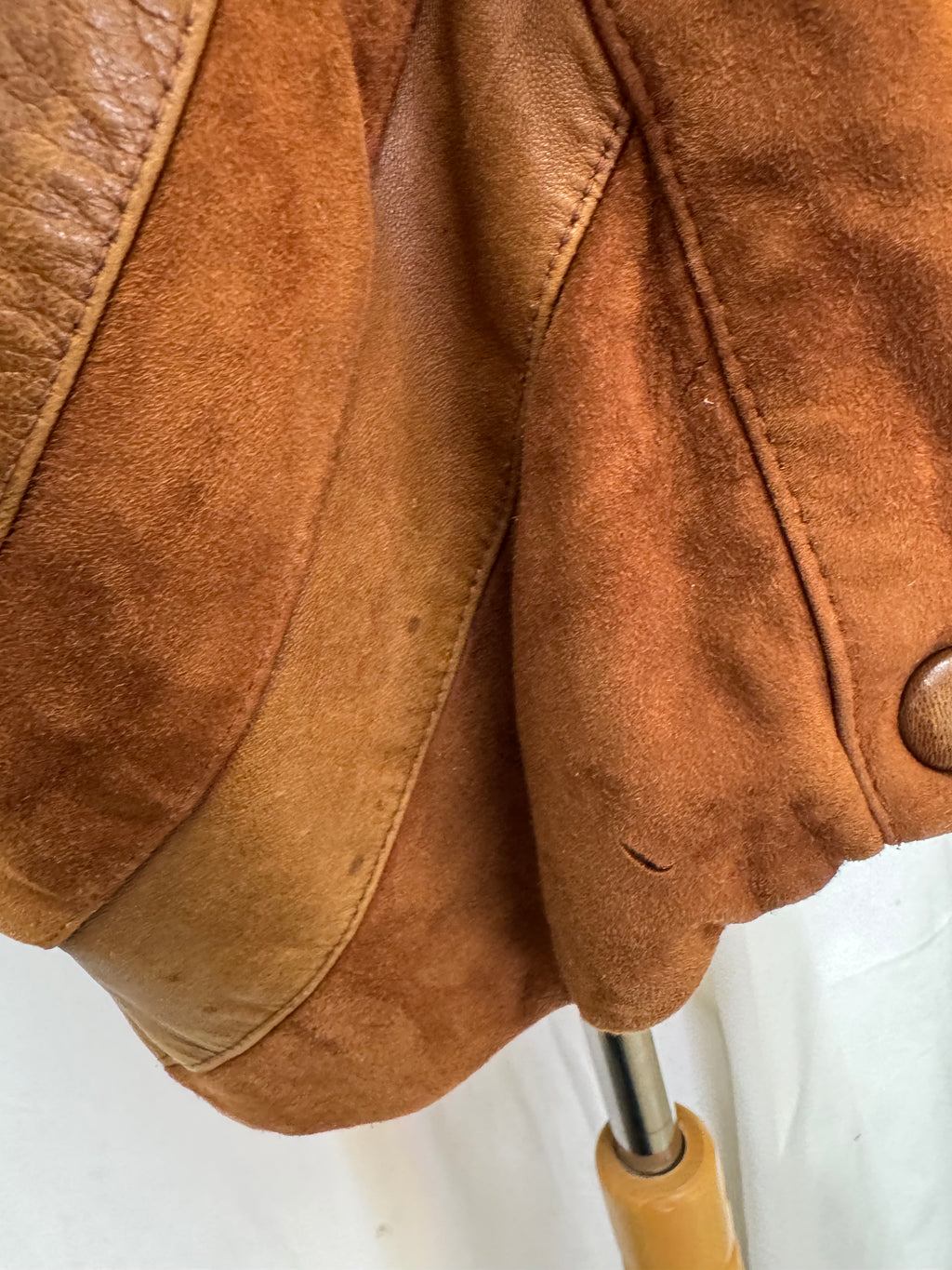 Blouson en daim 80s