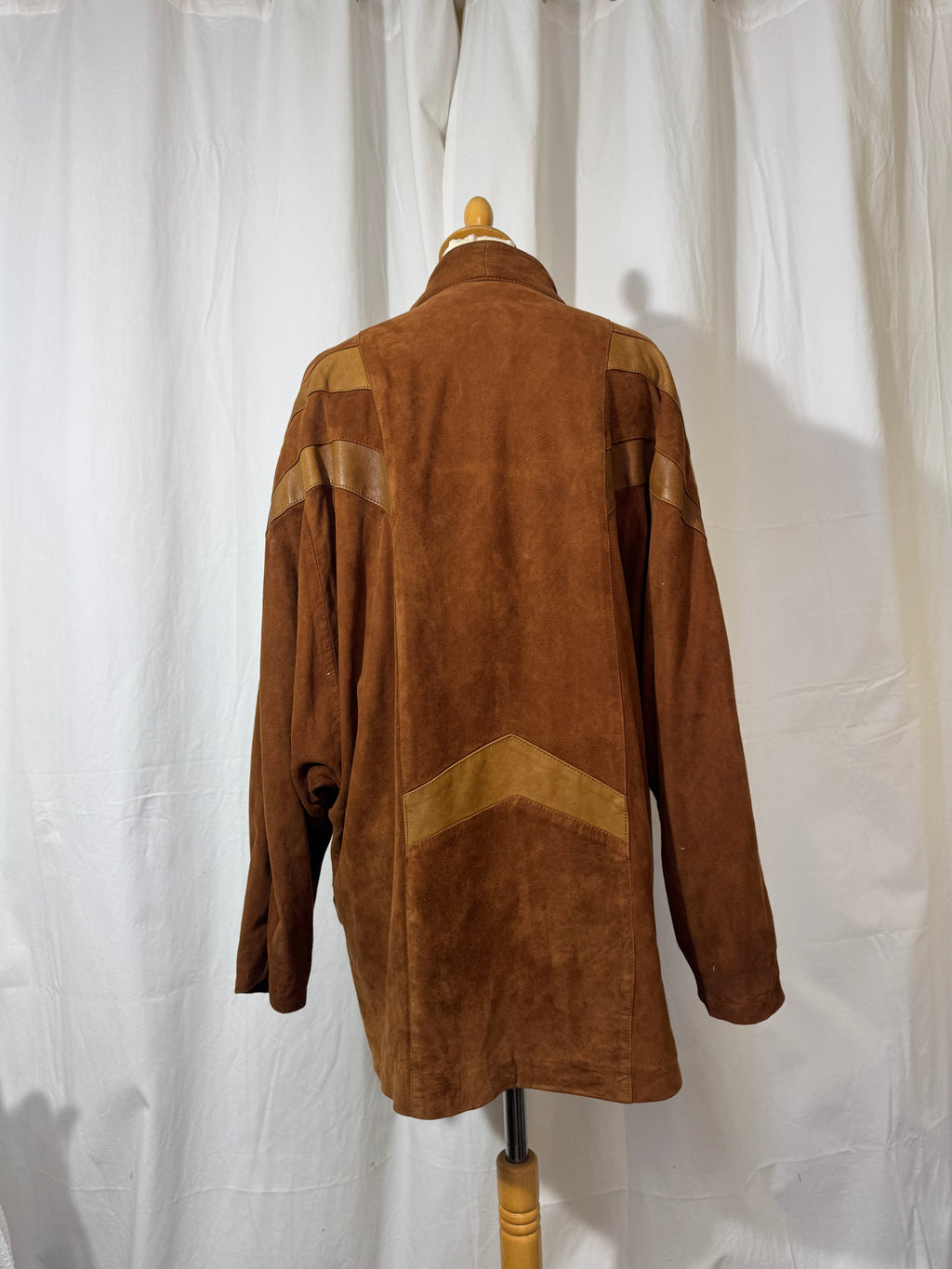Blouson en daim 80s