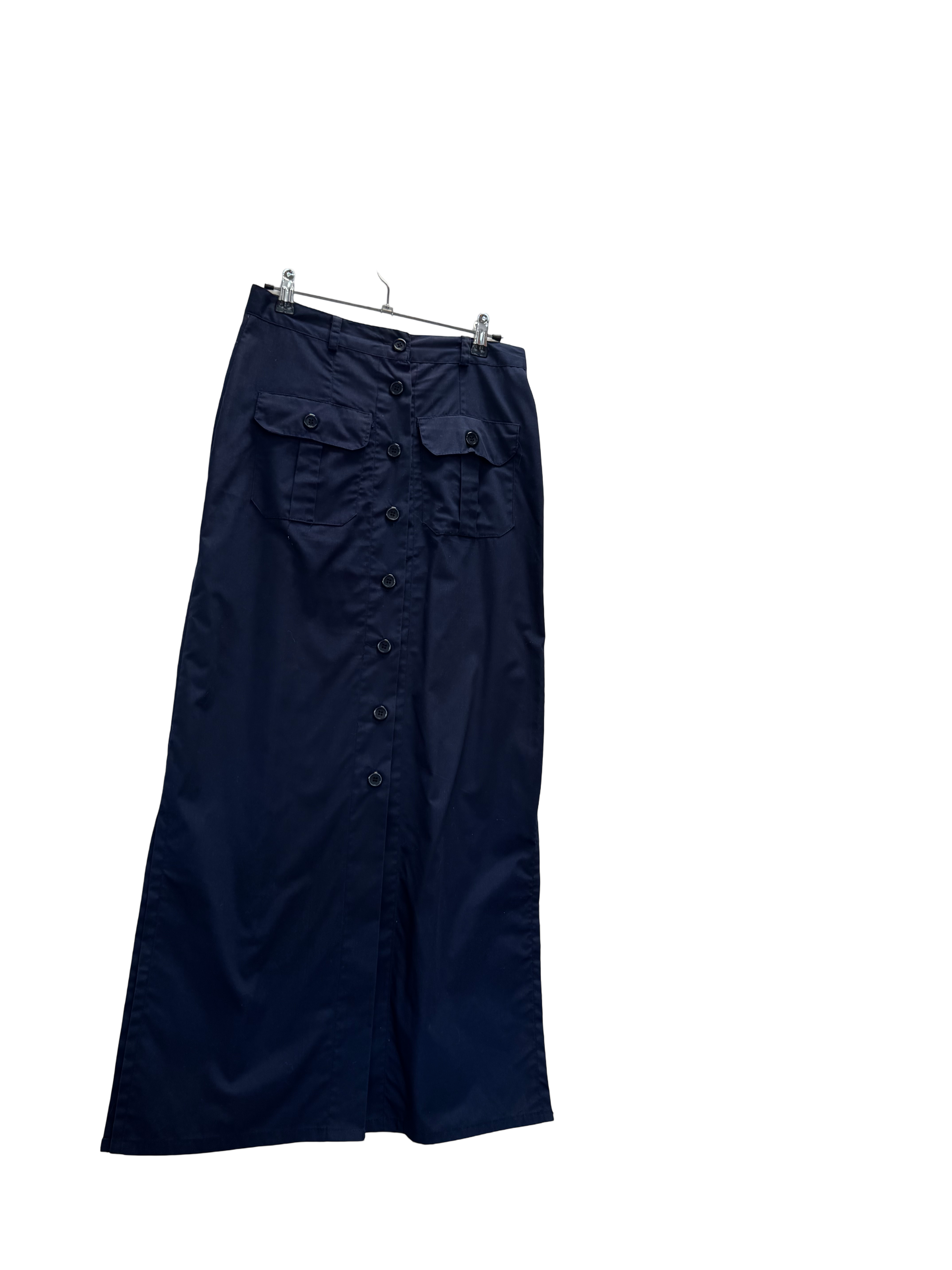 Jupe longue bleu marine