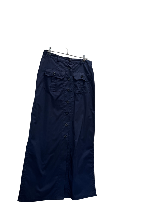 Jupe longue bleu marine