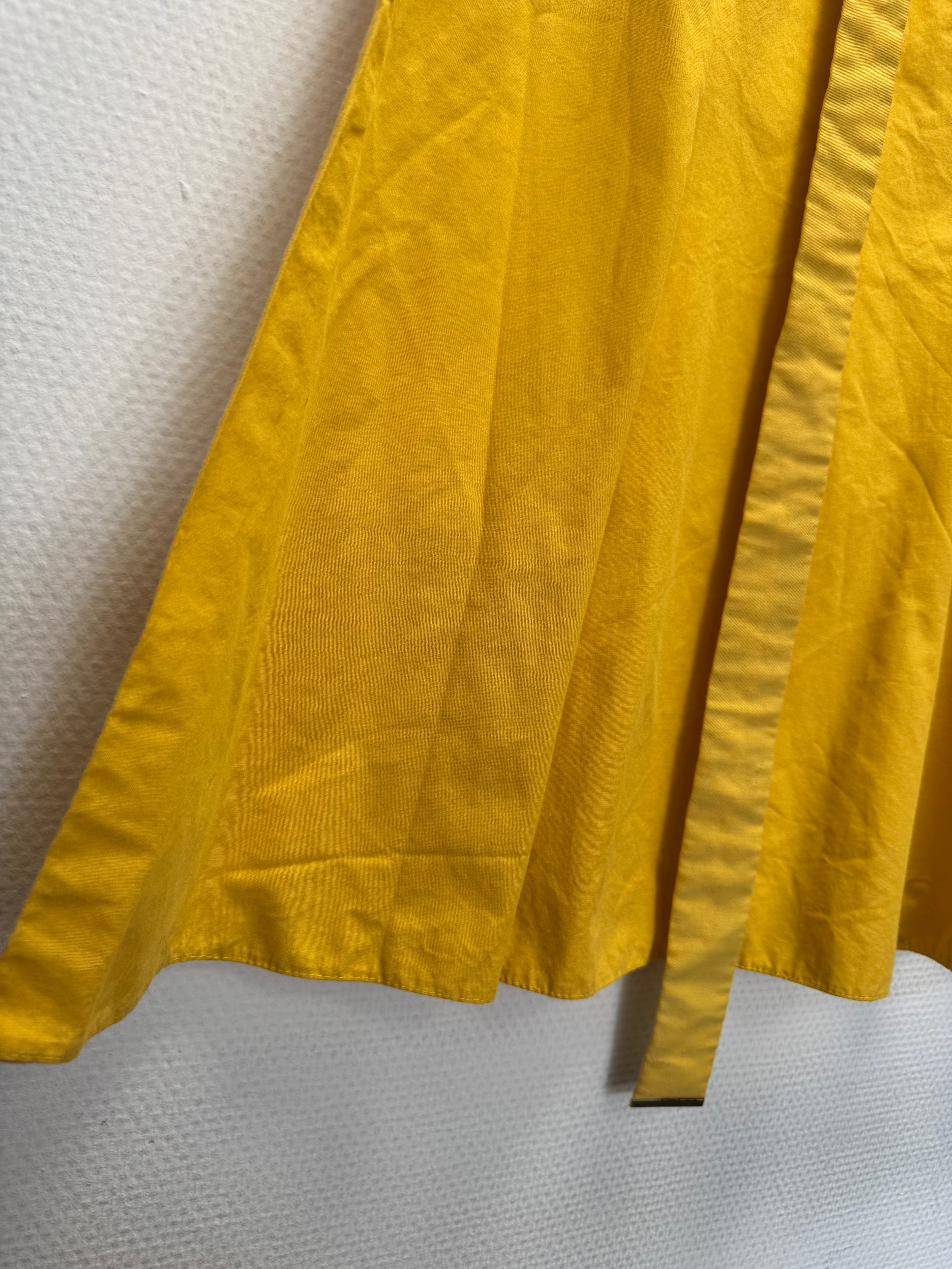 Jupe longue jaune