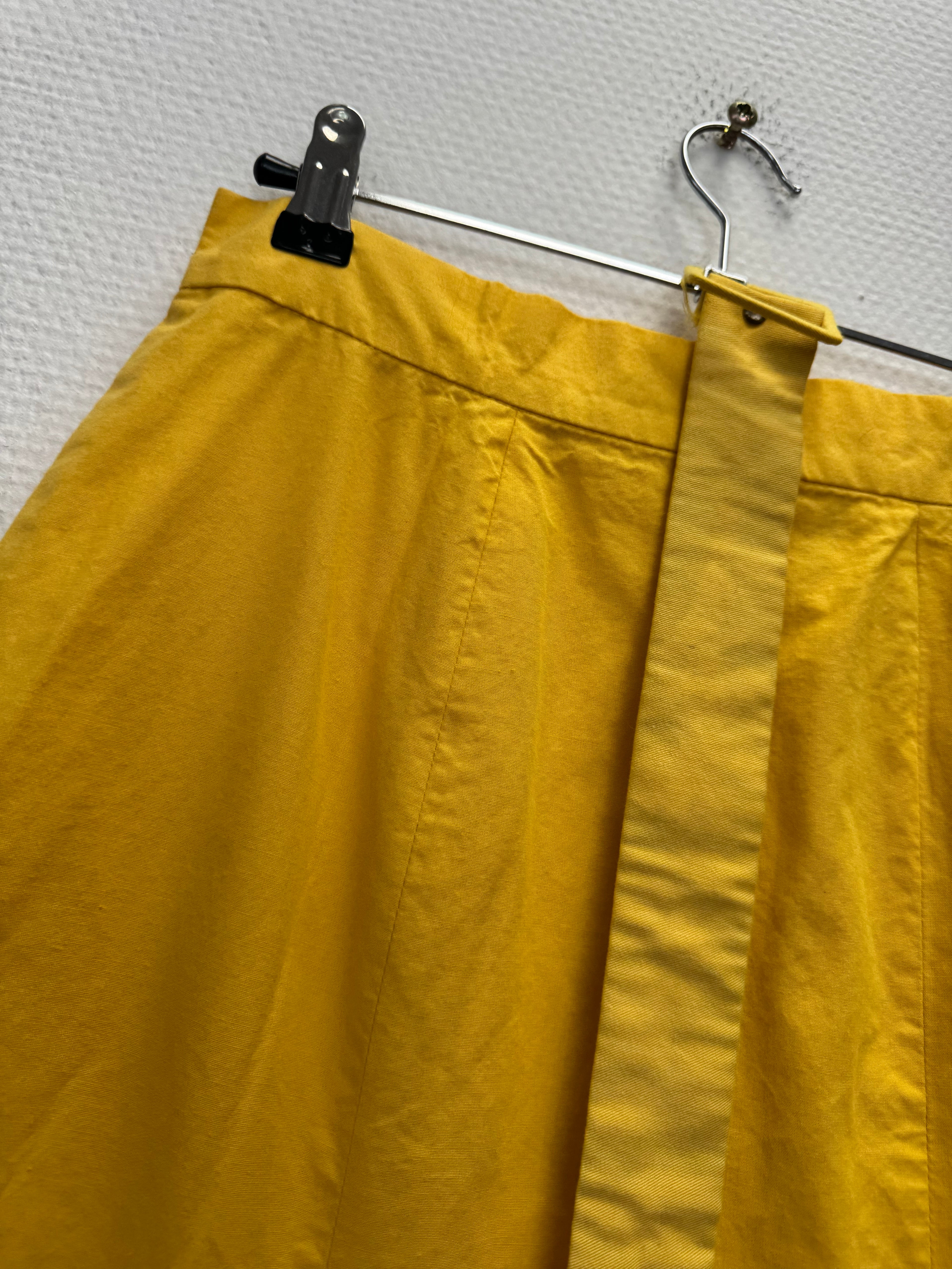 Jupe longue jaune