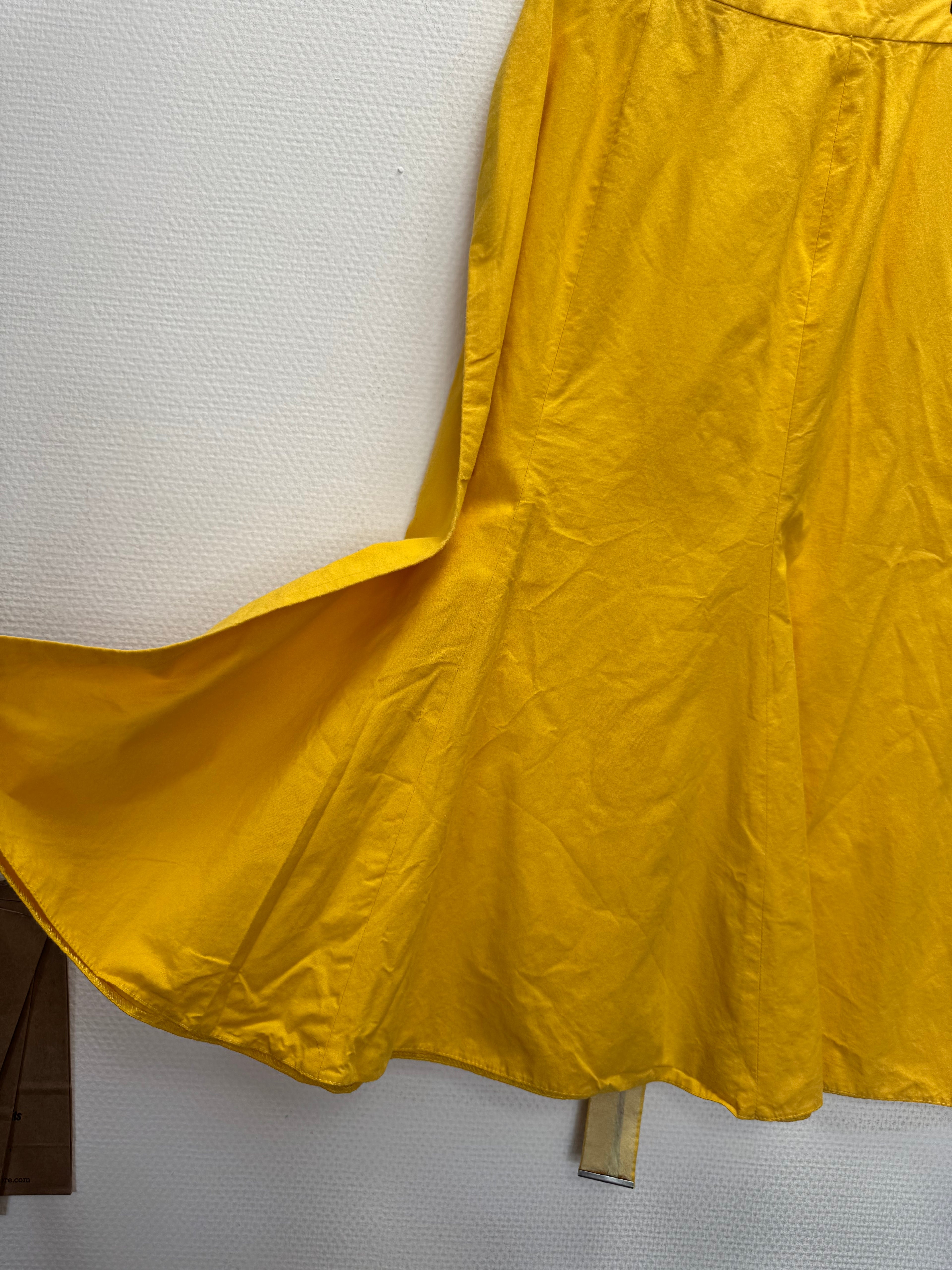 Jupe longue jaune