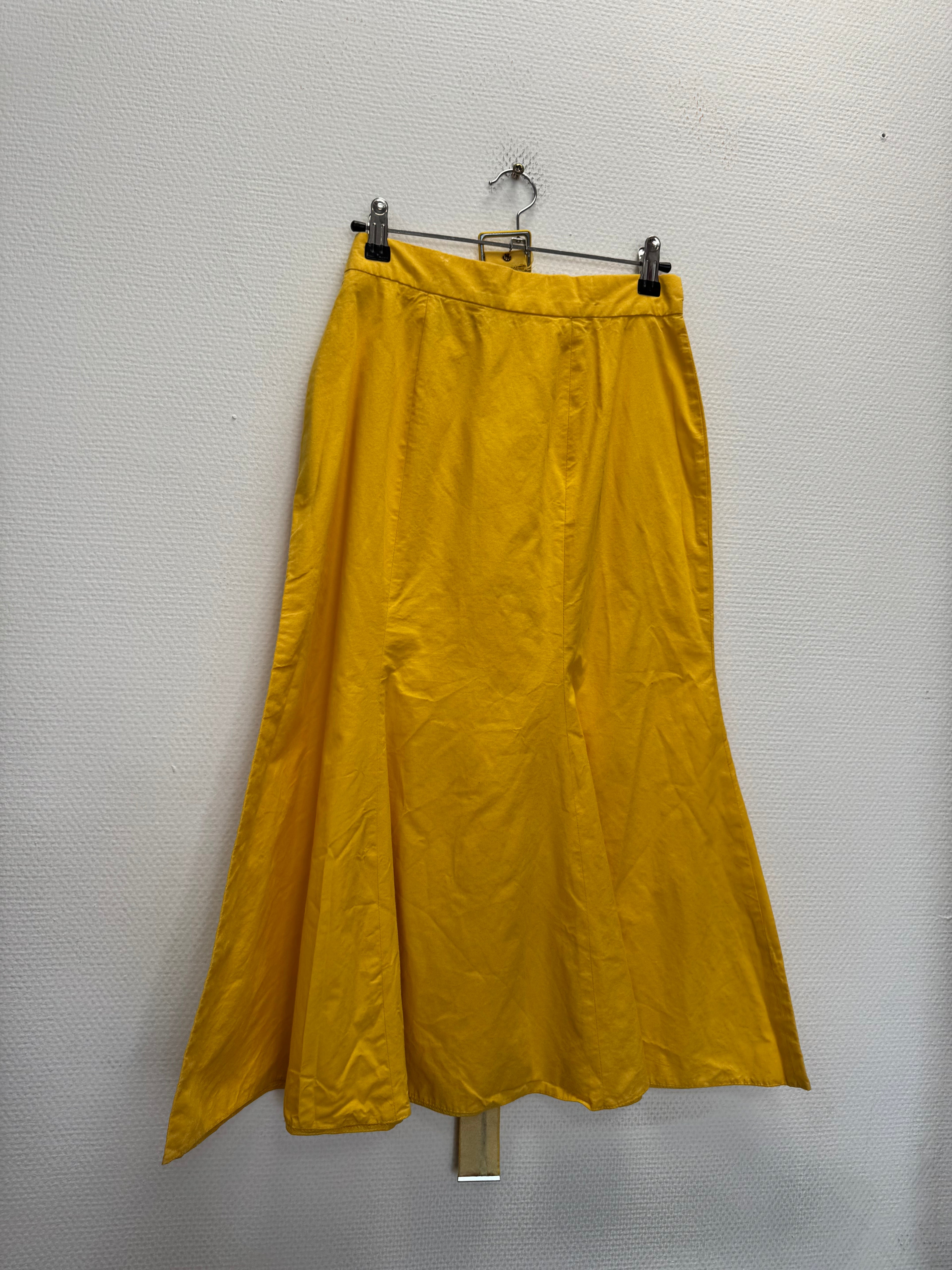 Jupe longue jaune