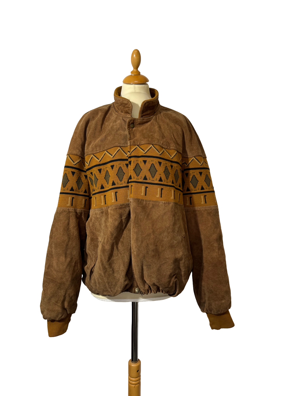 Bombers en daim Redskins
