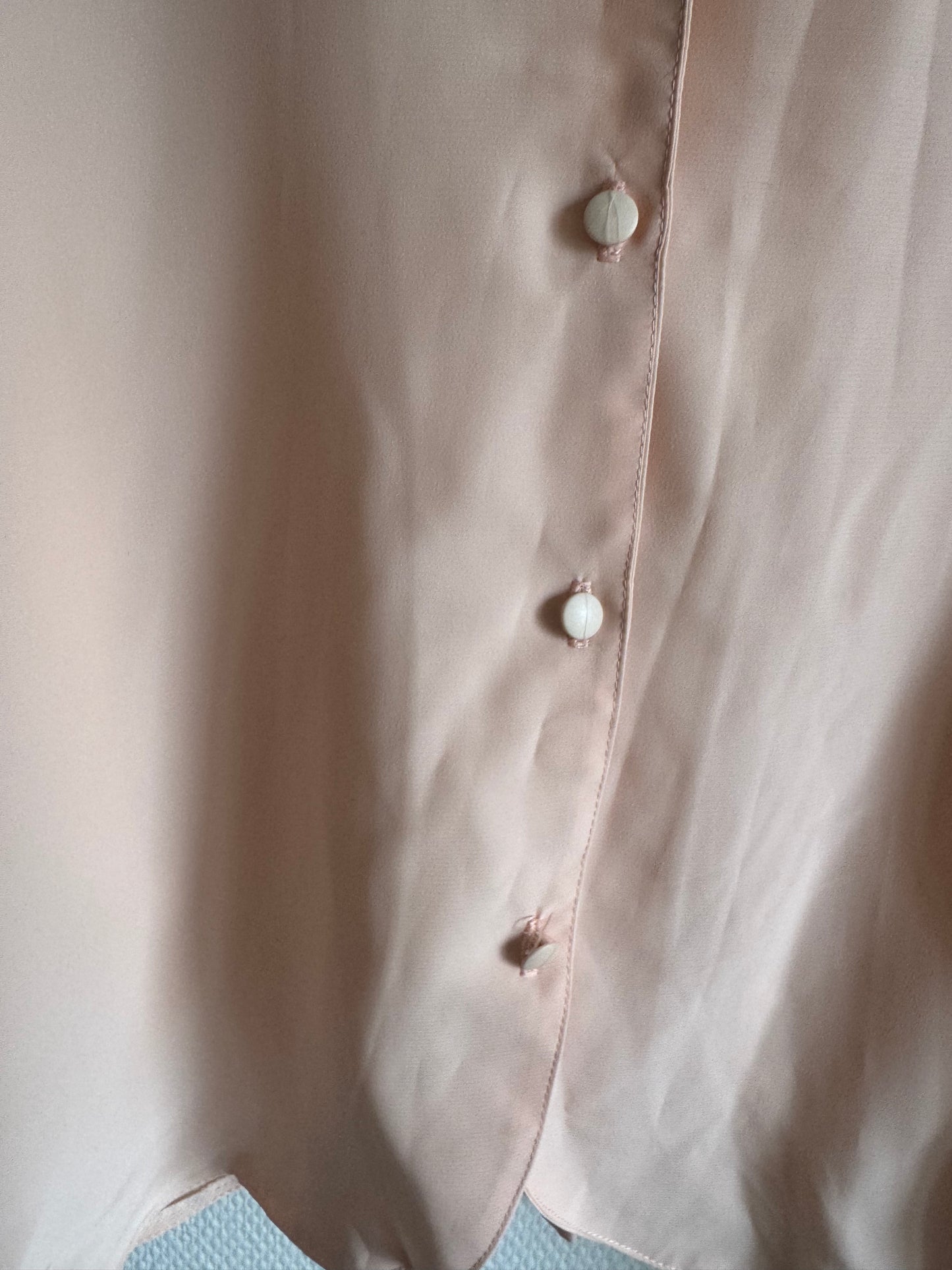 Chemise rose 70s