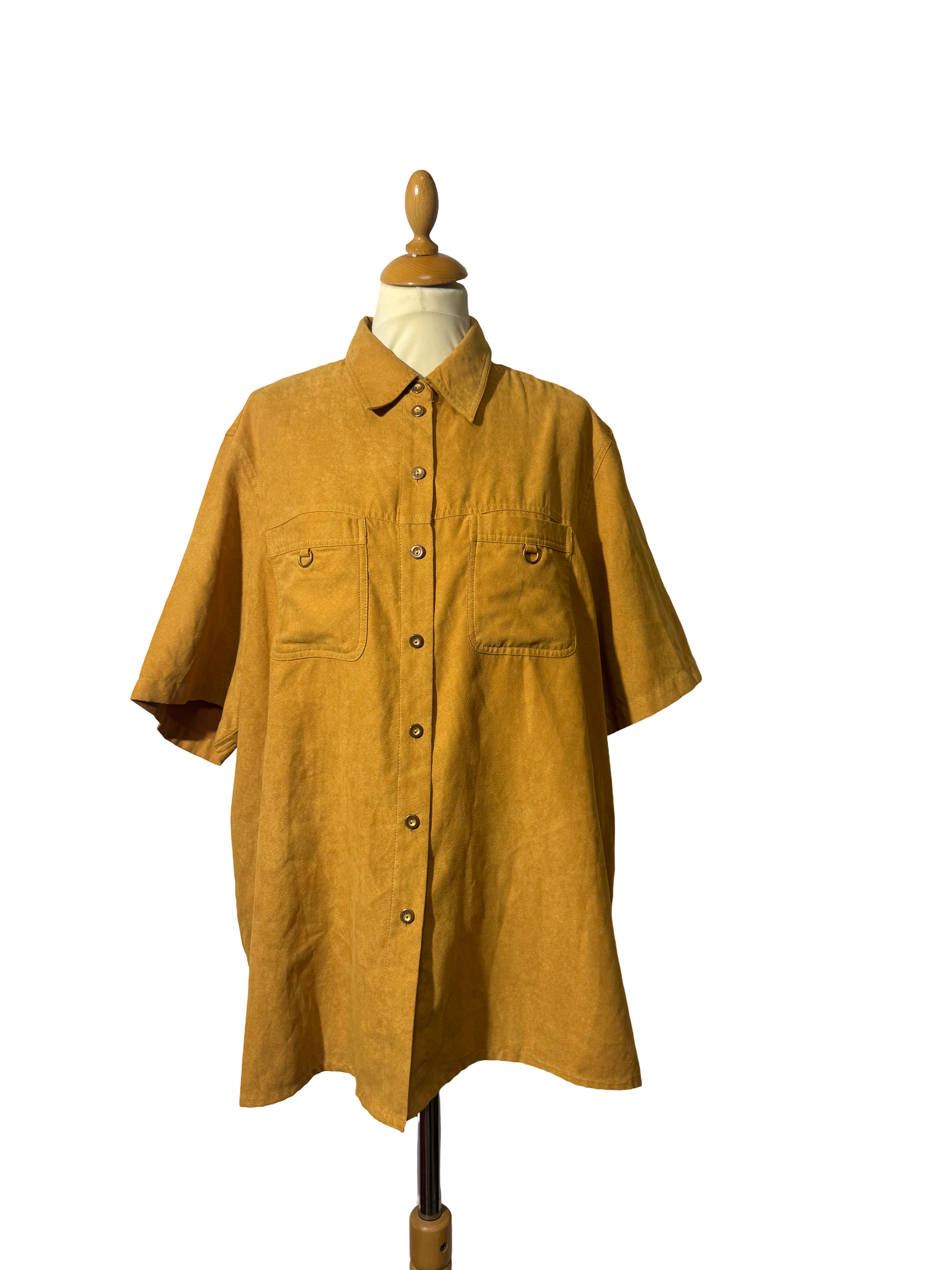 Chemise peau de pêche