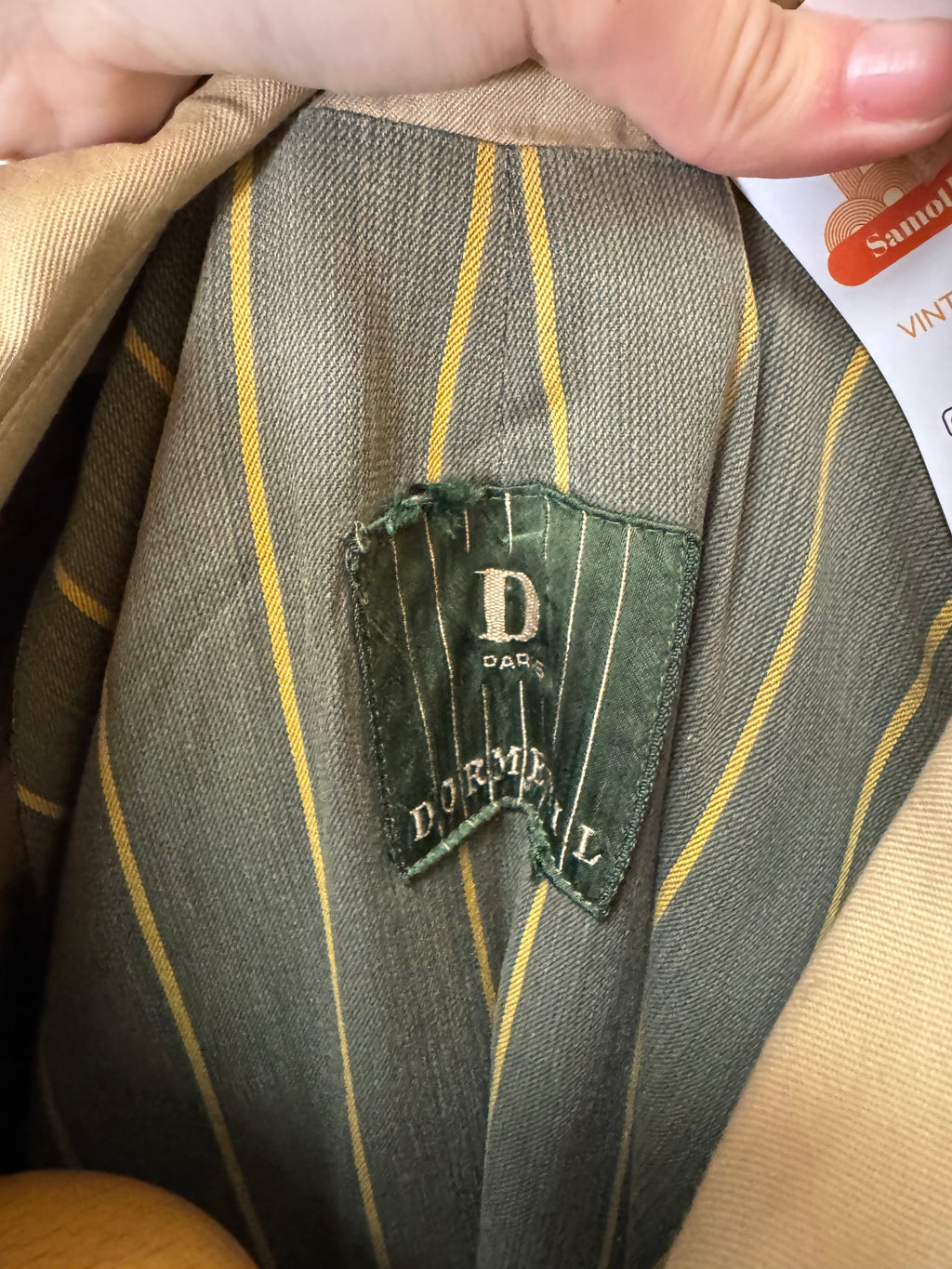 Trench beige Dormeuil