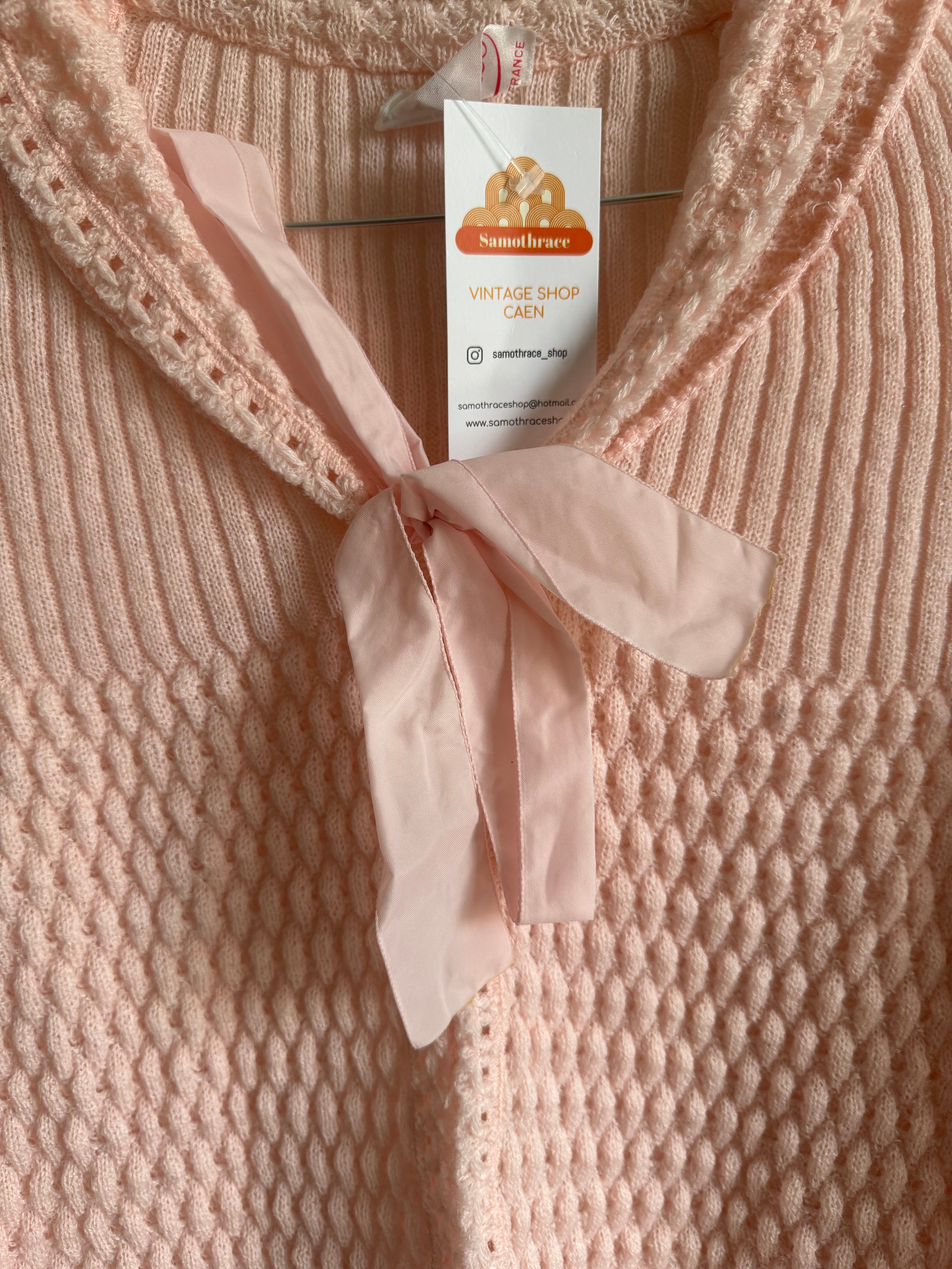 Cardigan rose