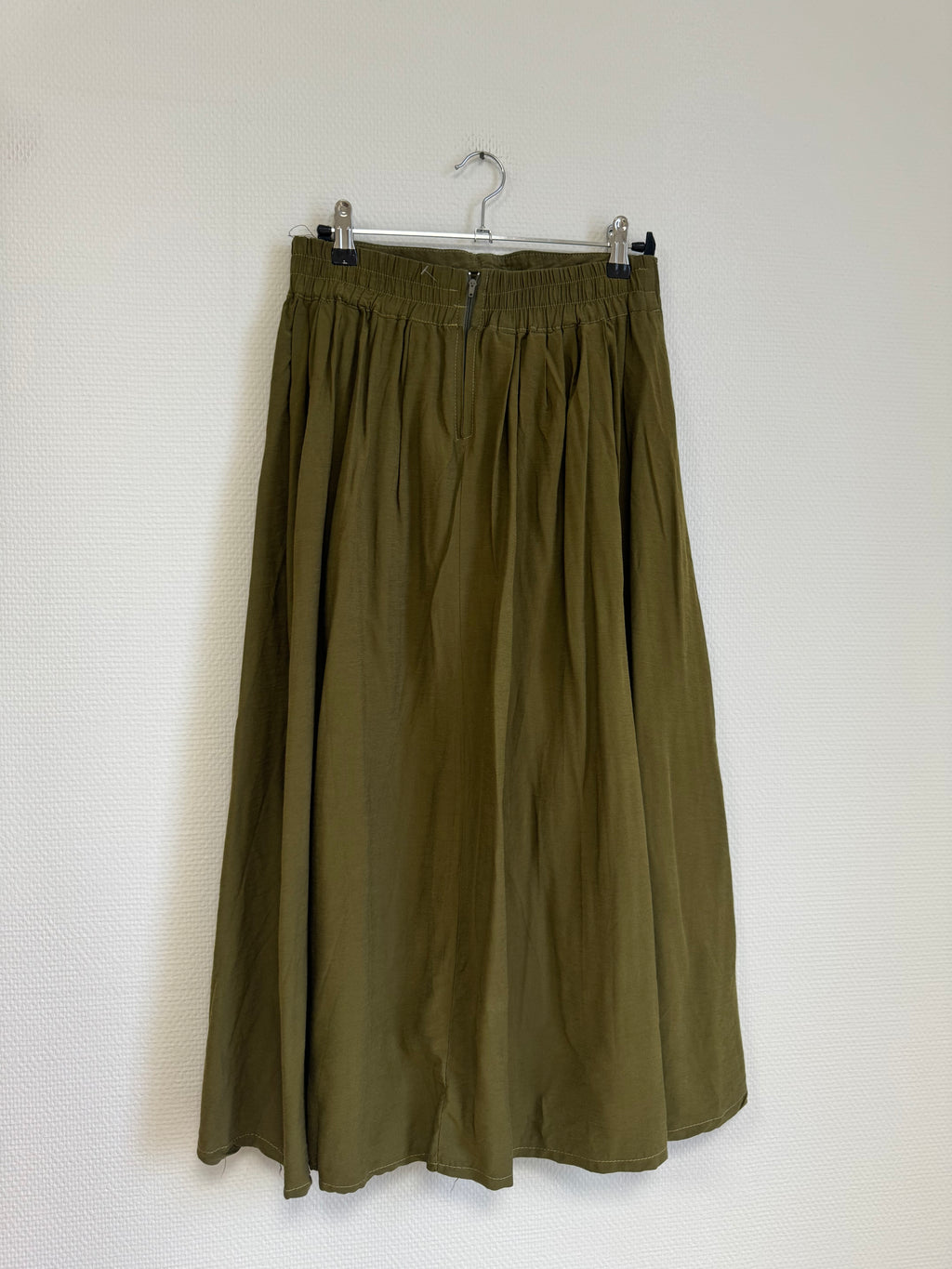 Jupe longue kaki
