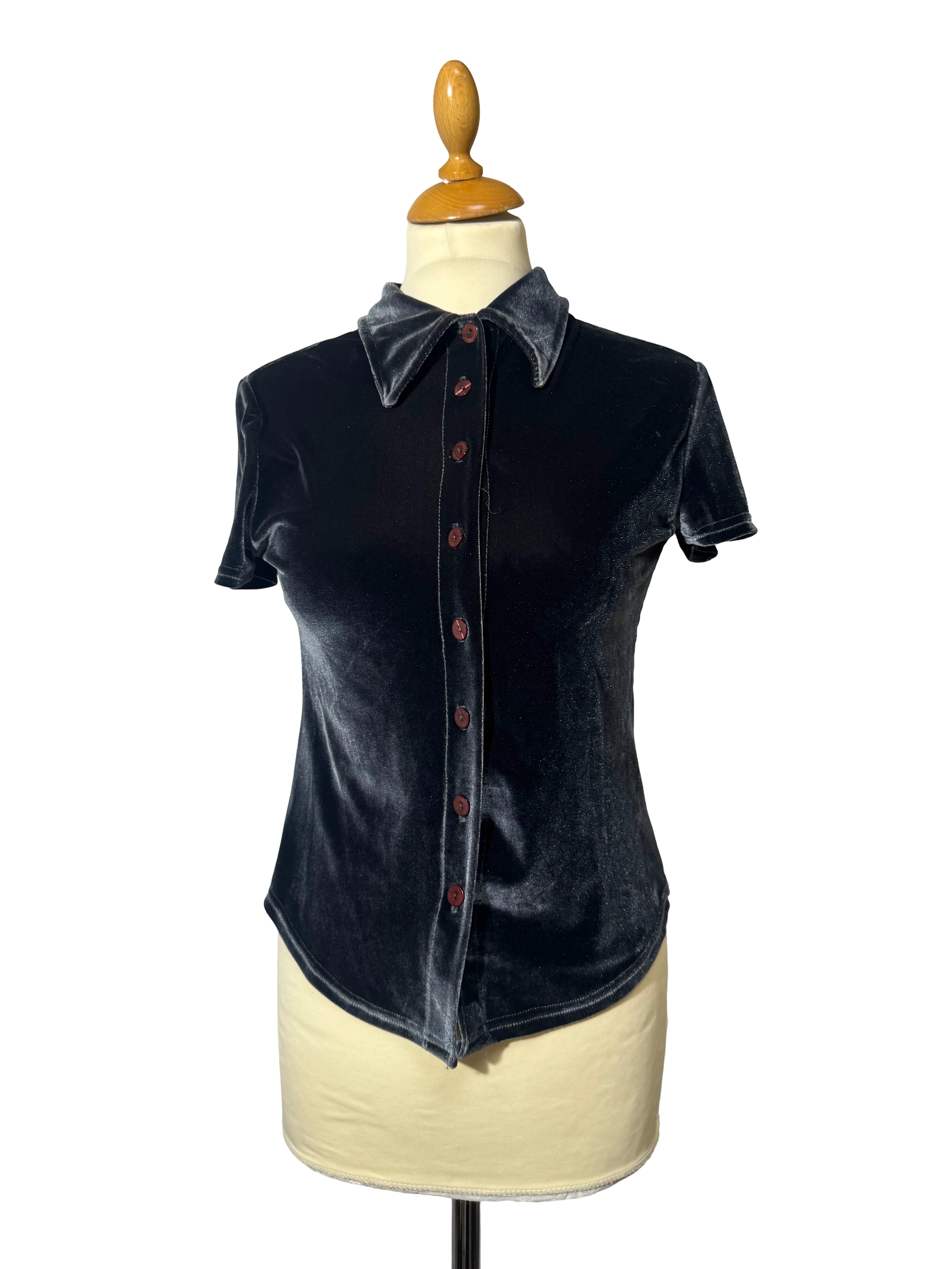 Chemise en velours