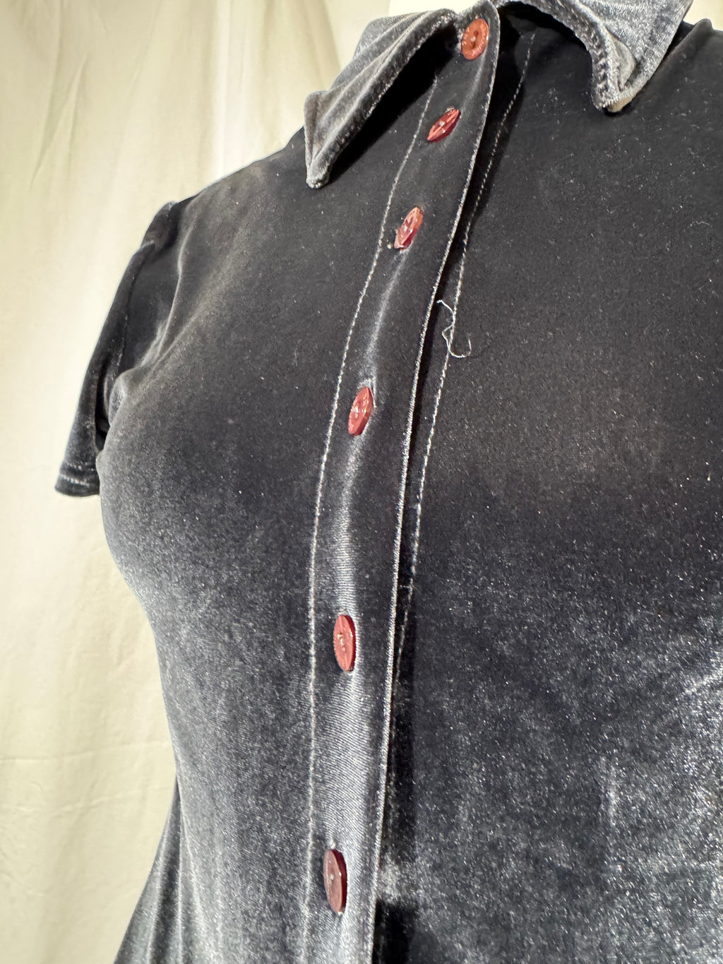 Chemise en velours