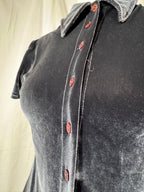 Chemise en velours