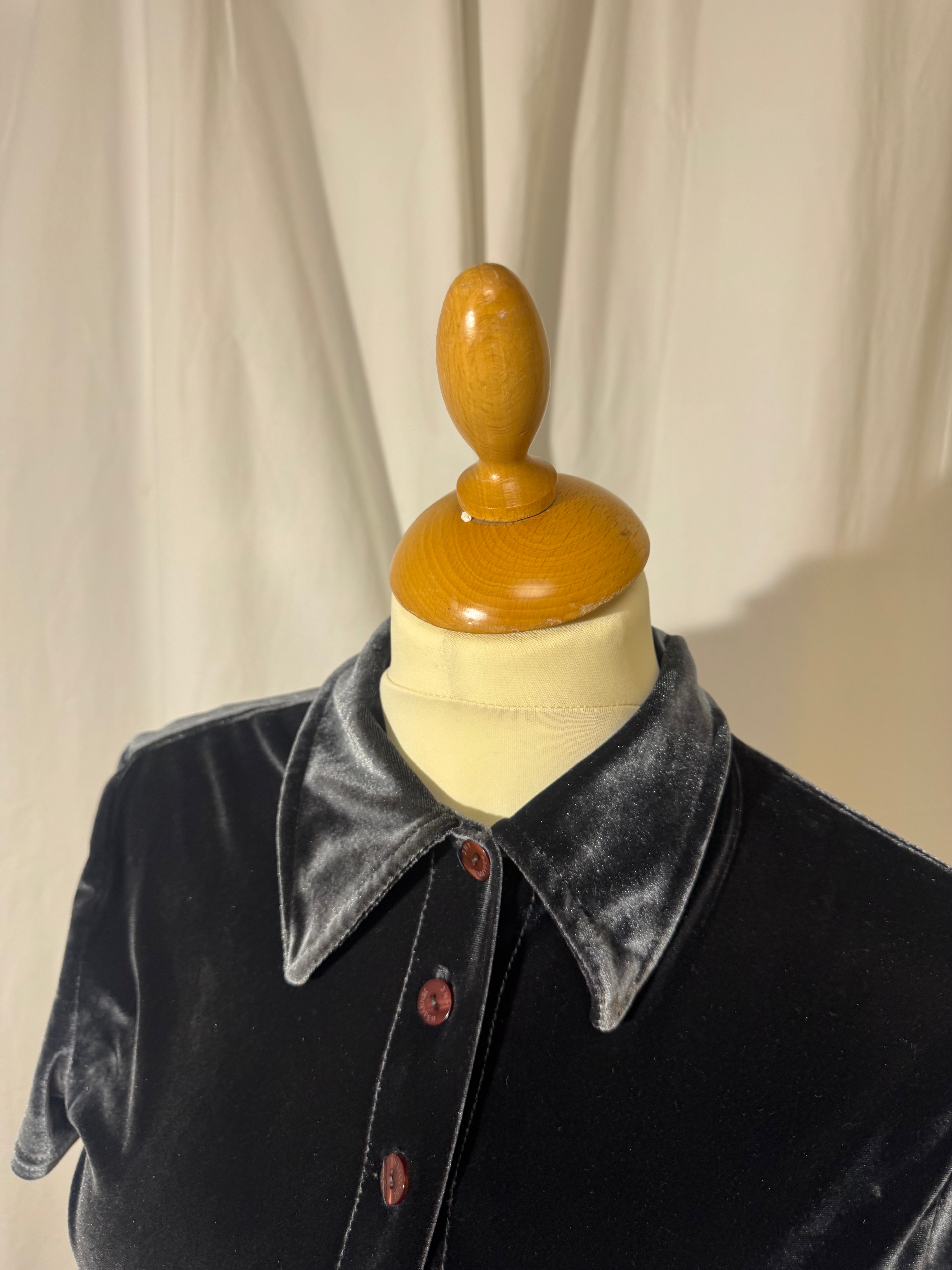 Chemise en velours