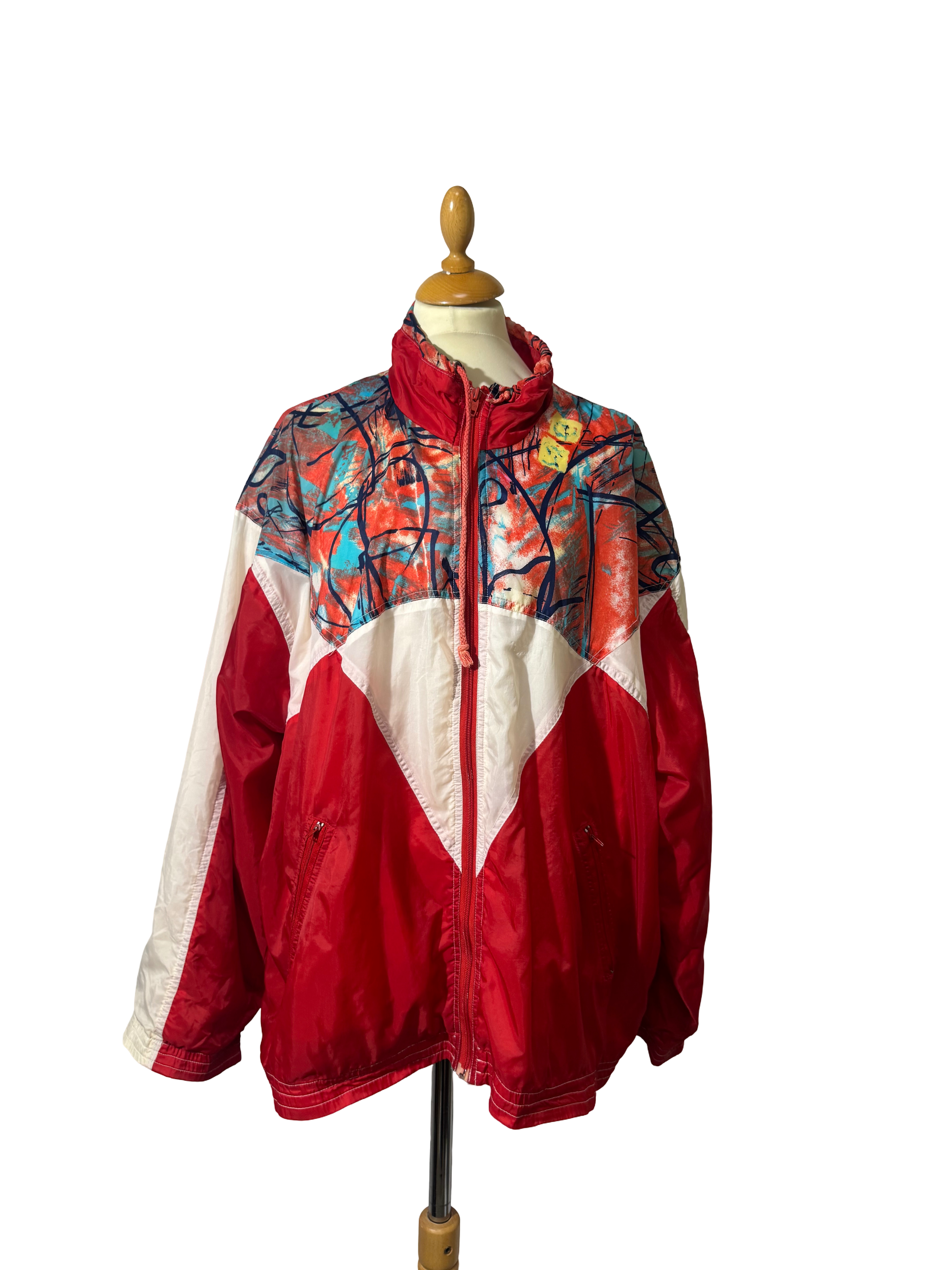 Blouson rouge 90s