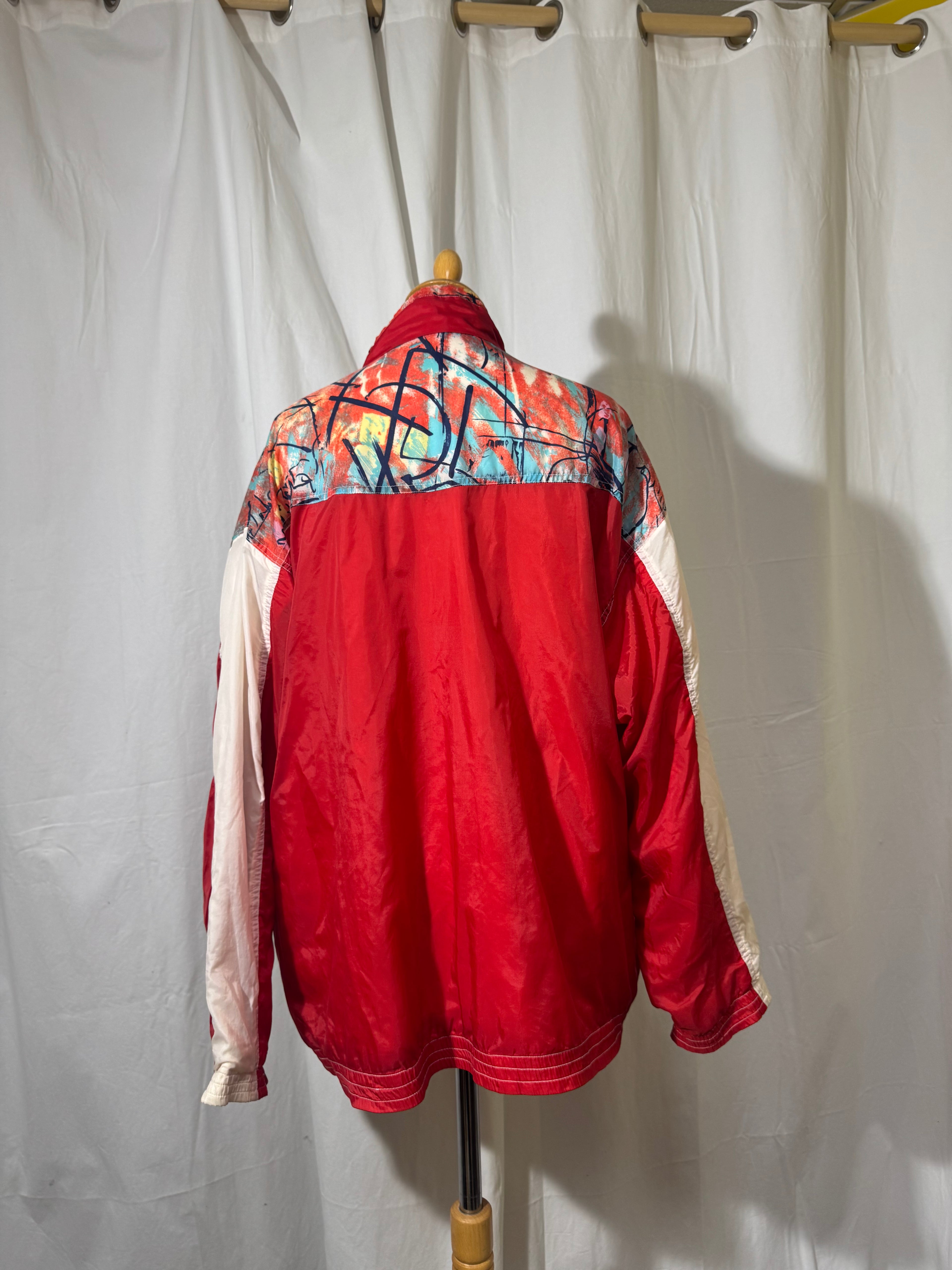 Blouson rouge 90s