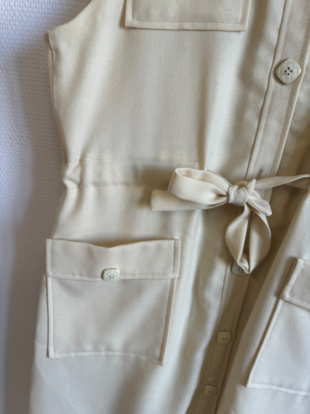 Robe jaune 70s