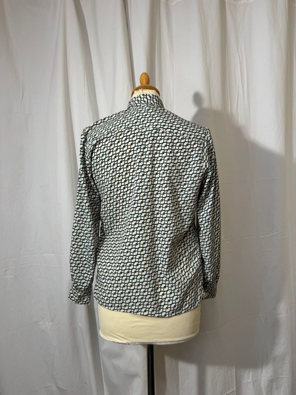 Chemise à motifs 80s
