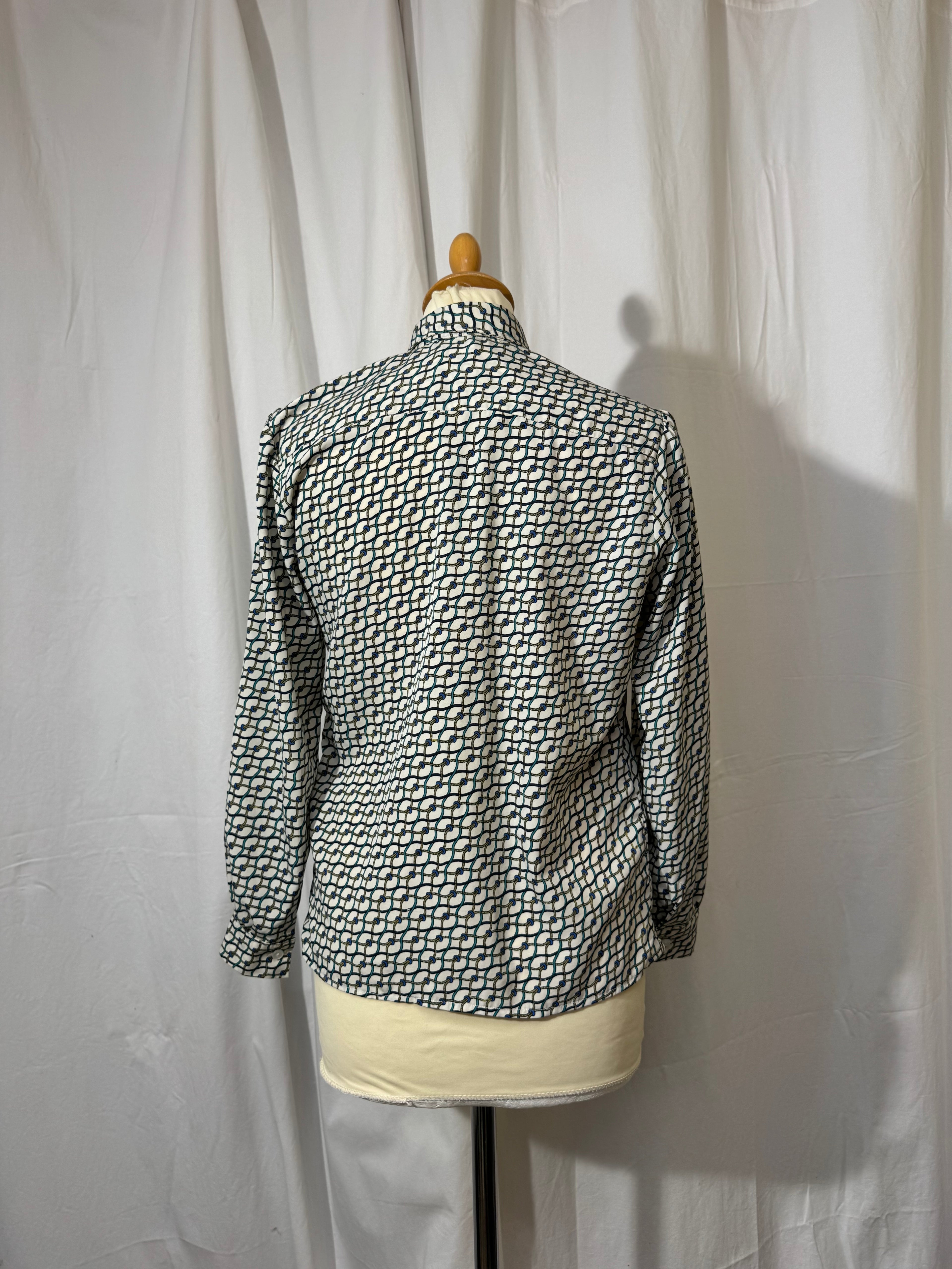 Chemise à motifs 80s
