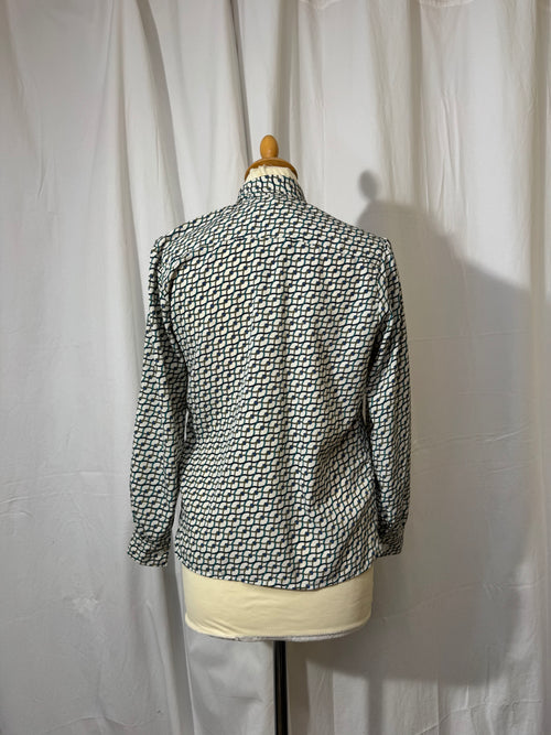 Chemise à motifs 80s
