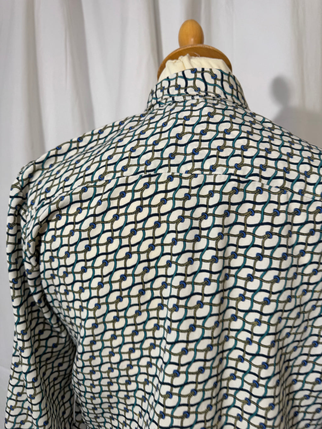 Chemise à motifs 80s