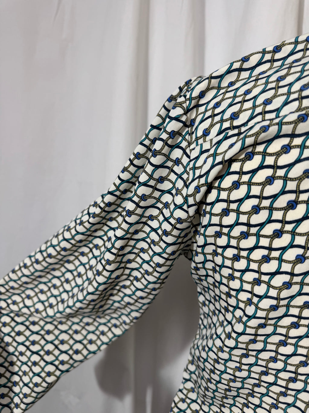 Chemise à motifs 80s