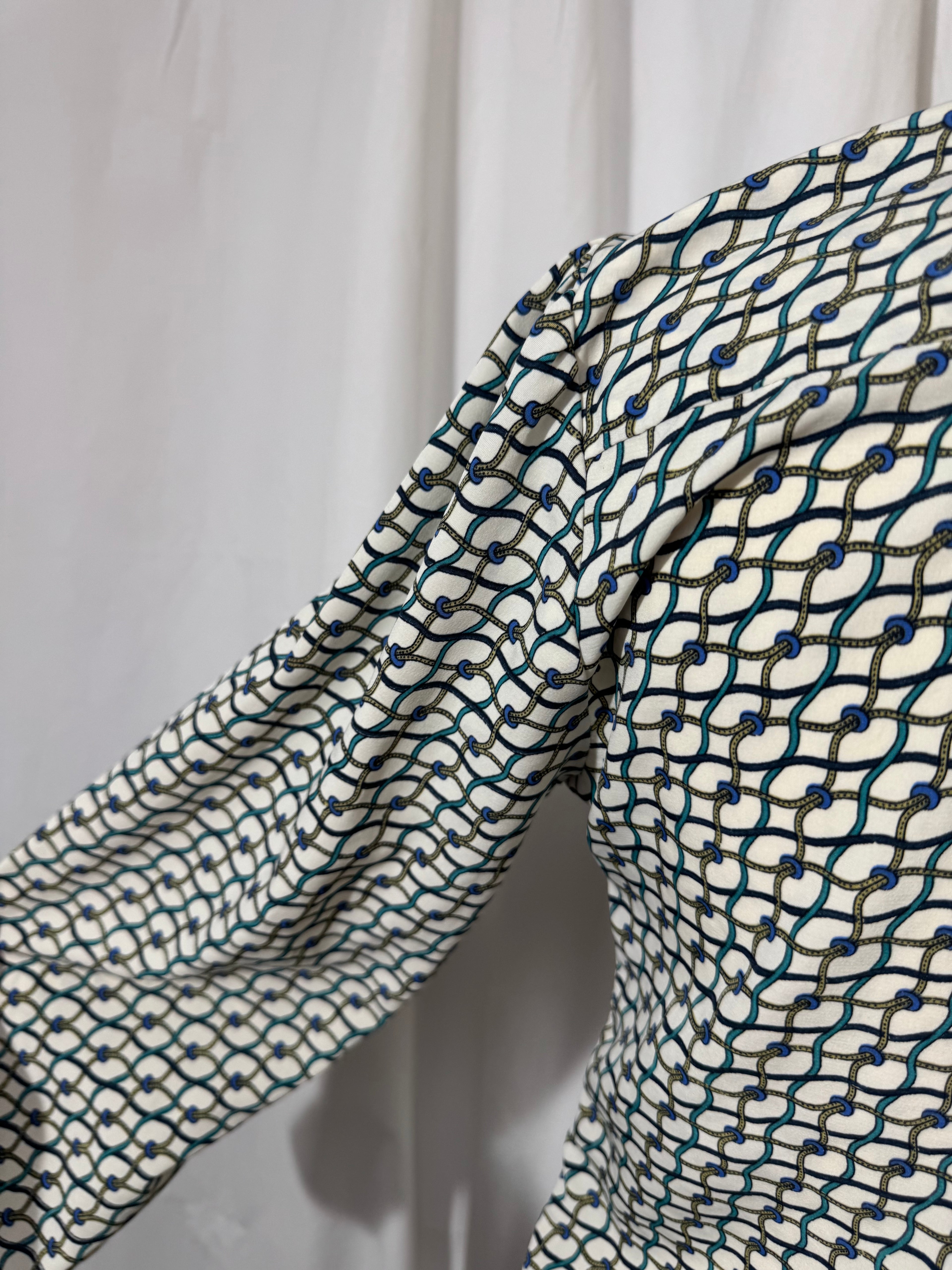 Chemise à motifs 80s