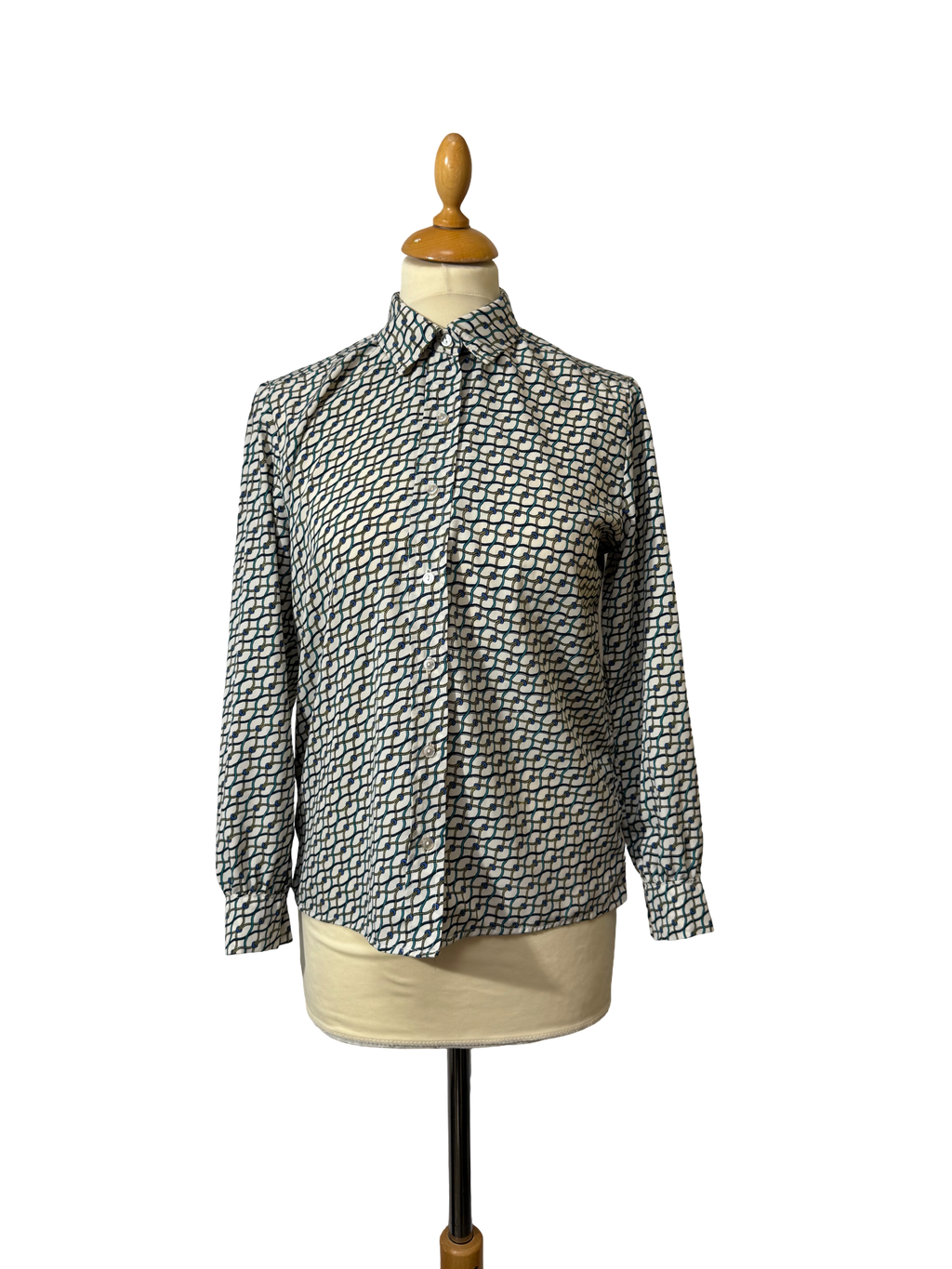 Chemise à motifs 80s