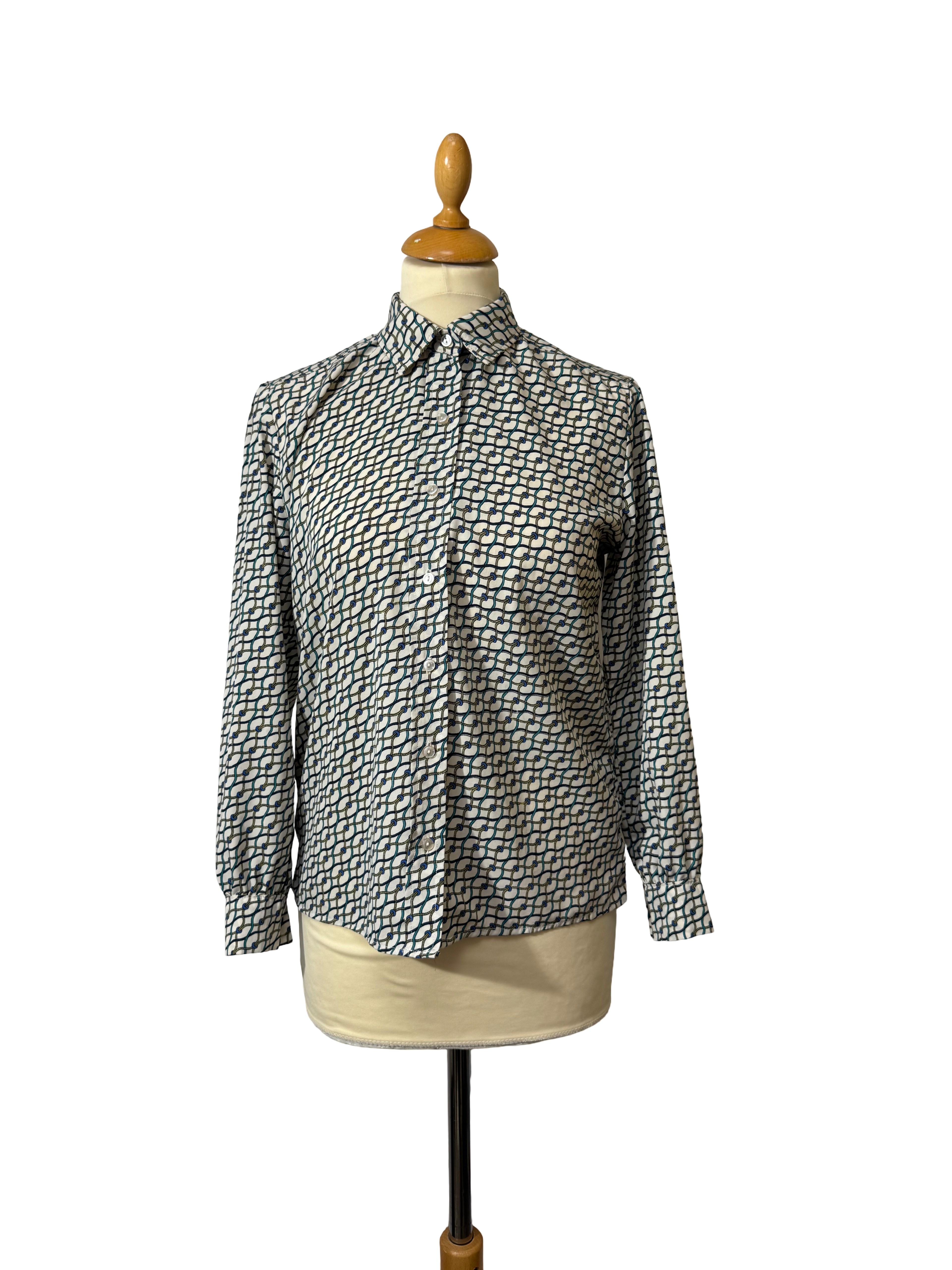 Chemise à motifs 80s