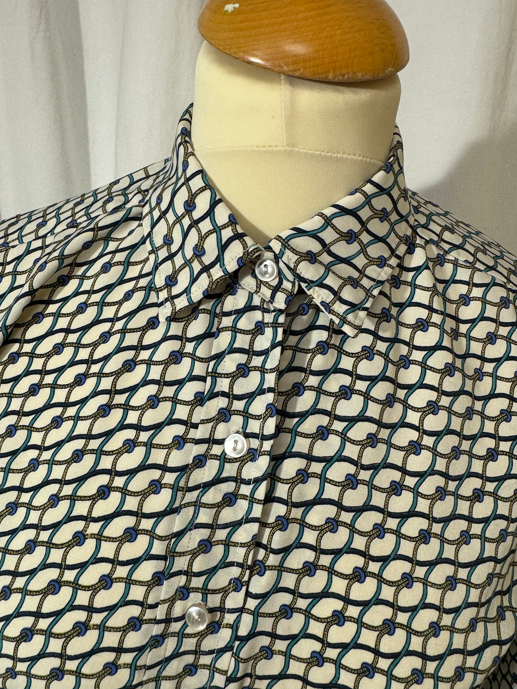 Chemise à motifs 80s