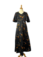 Robe longue 70s