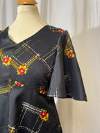 Robe longue 70s