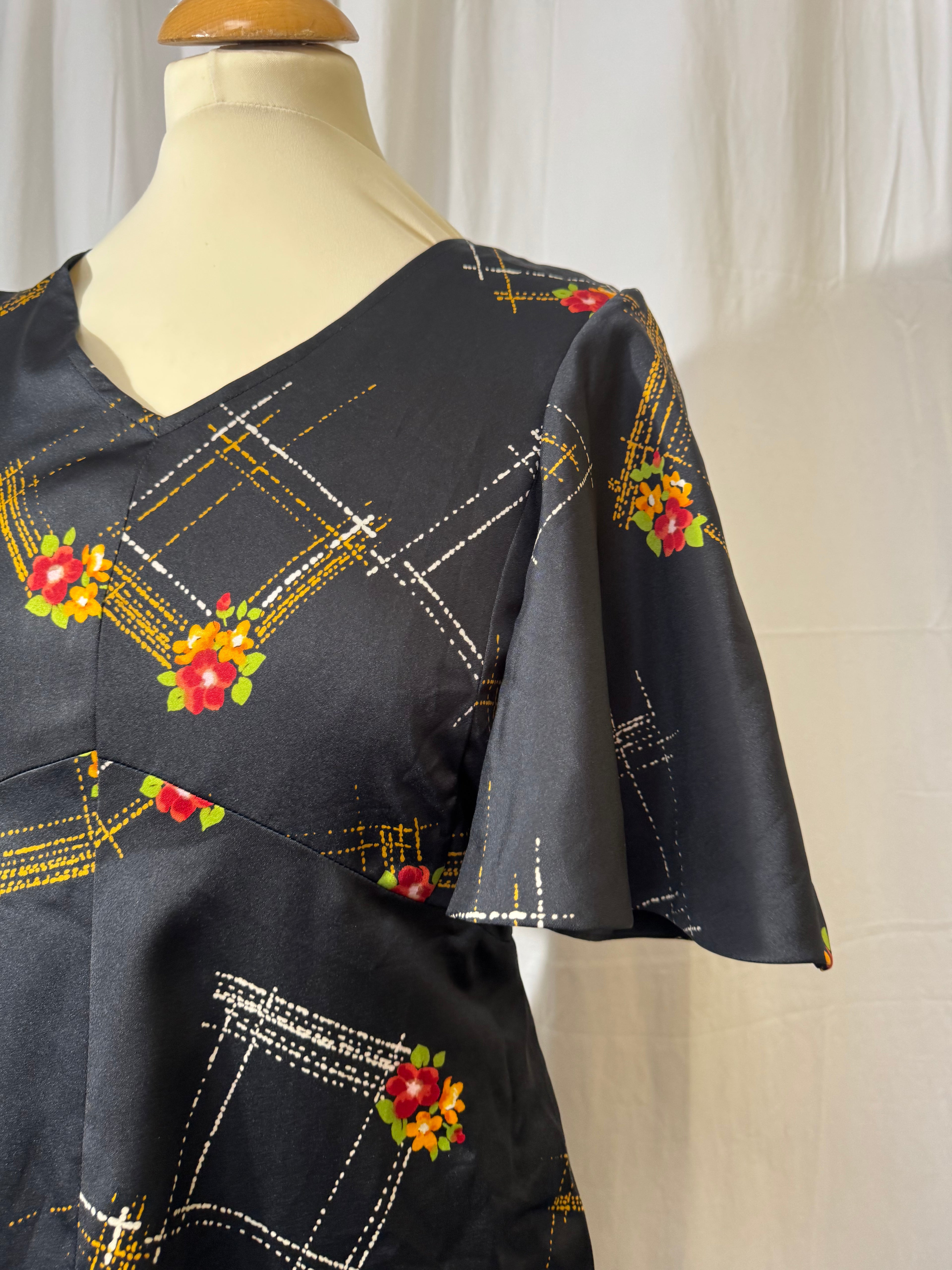 Robe longue 70s