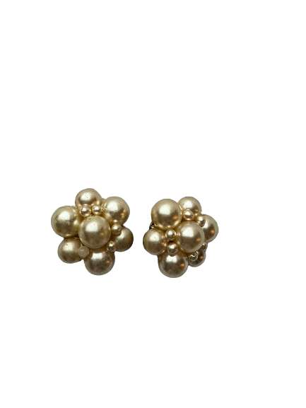 Boucle d'oreille à perles