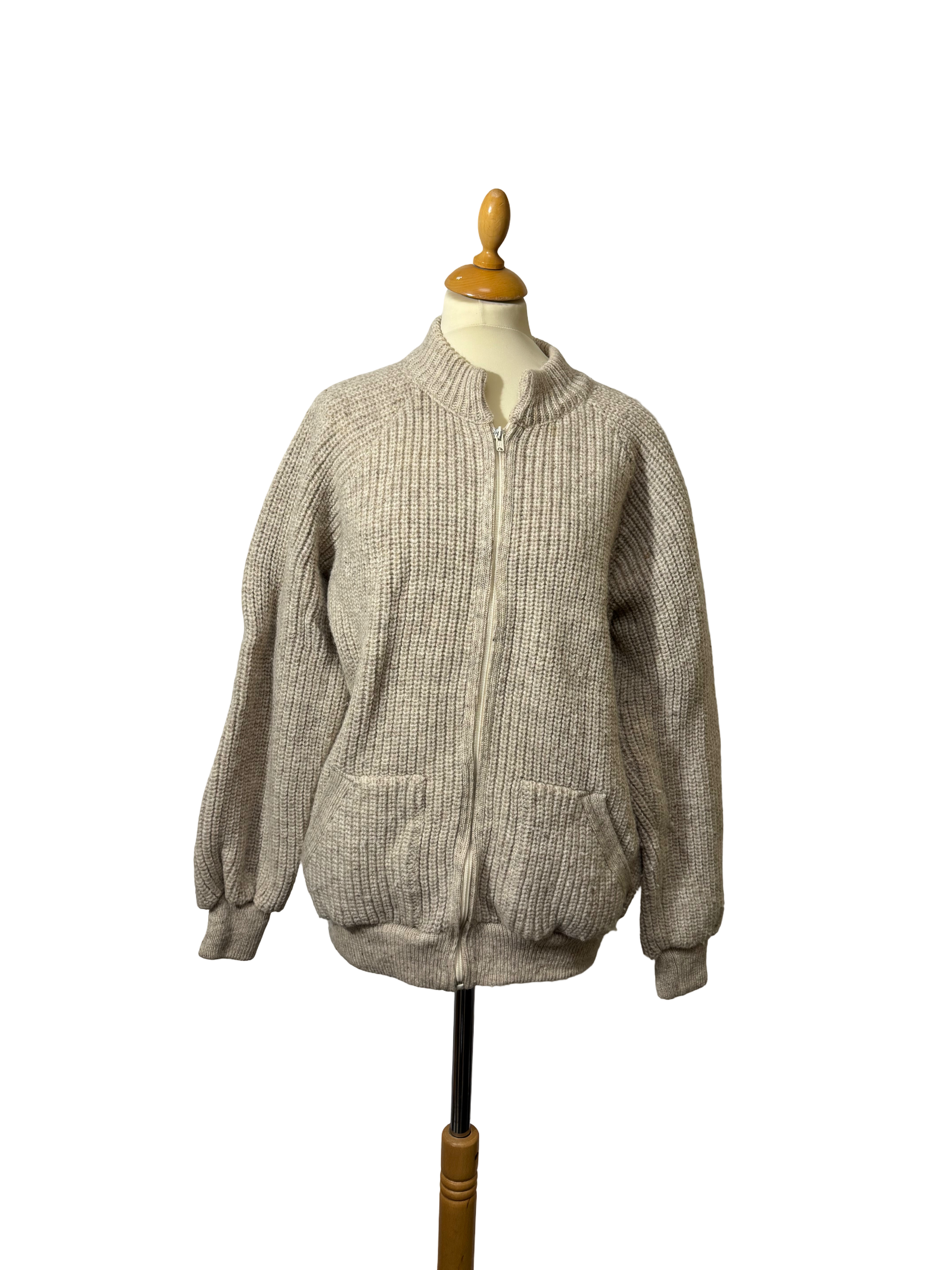 Gilet beige 70s