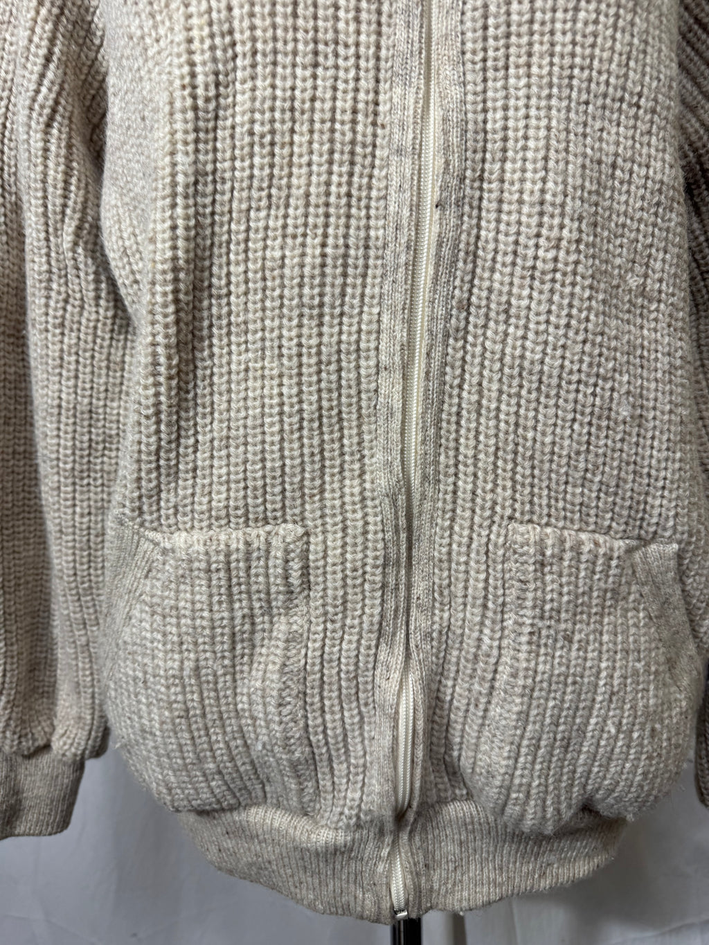 Gilet beige 70s