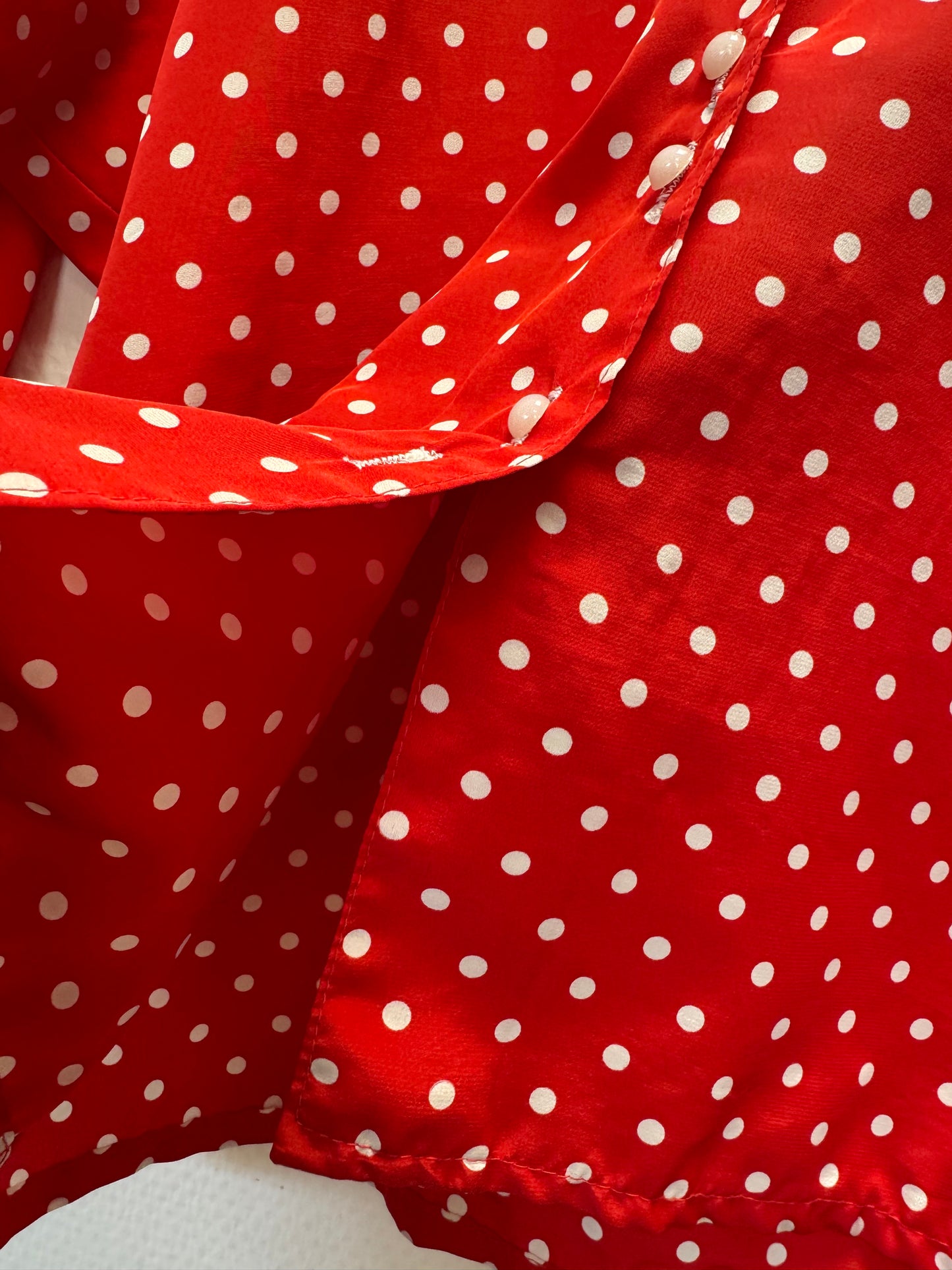 Chemise à pois