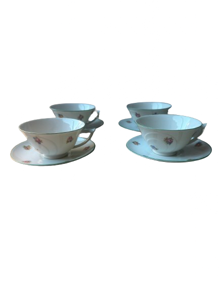 Tasses à café en porcelaine