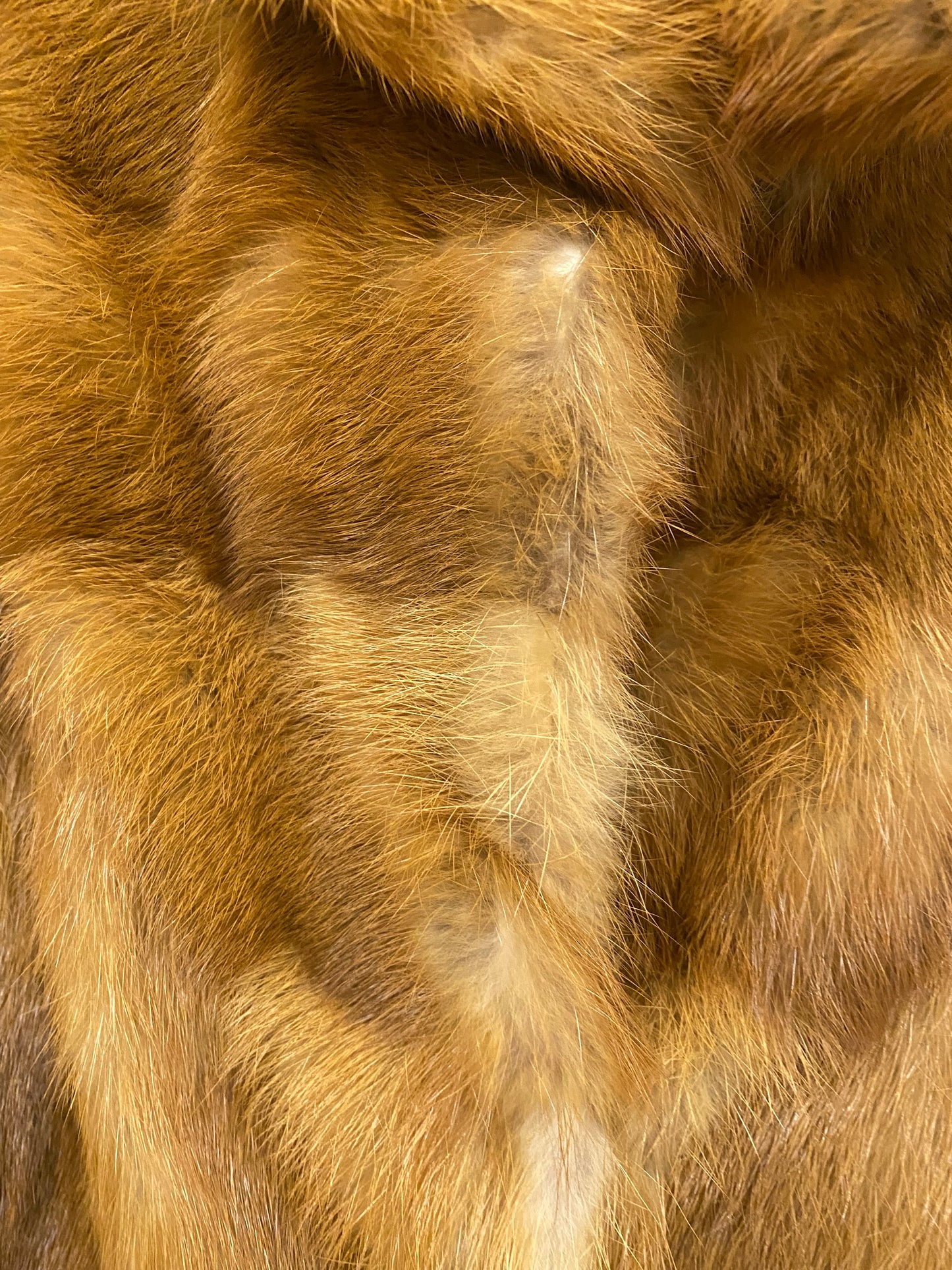 Manteau long en fourrure