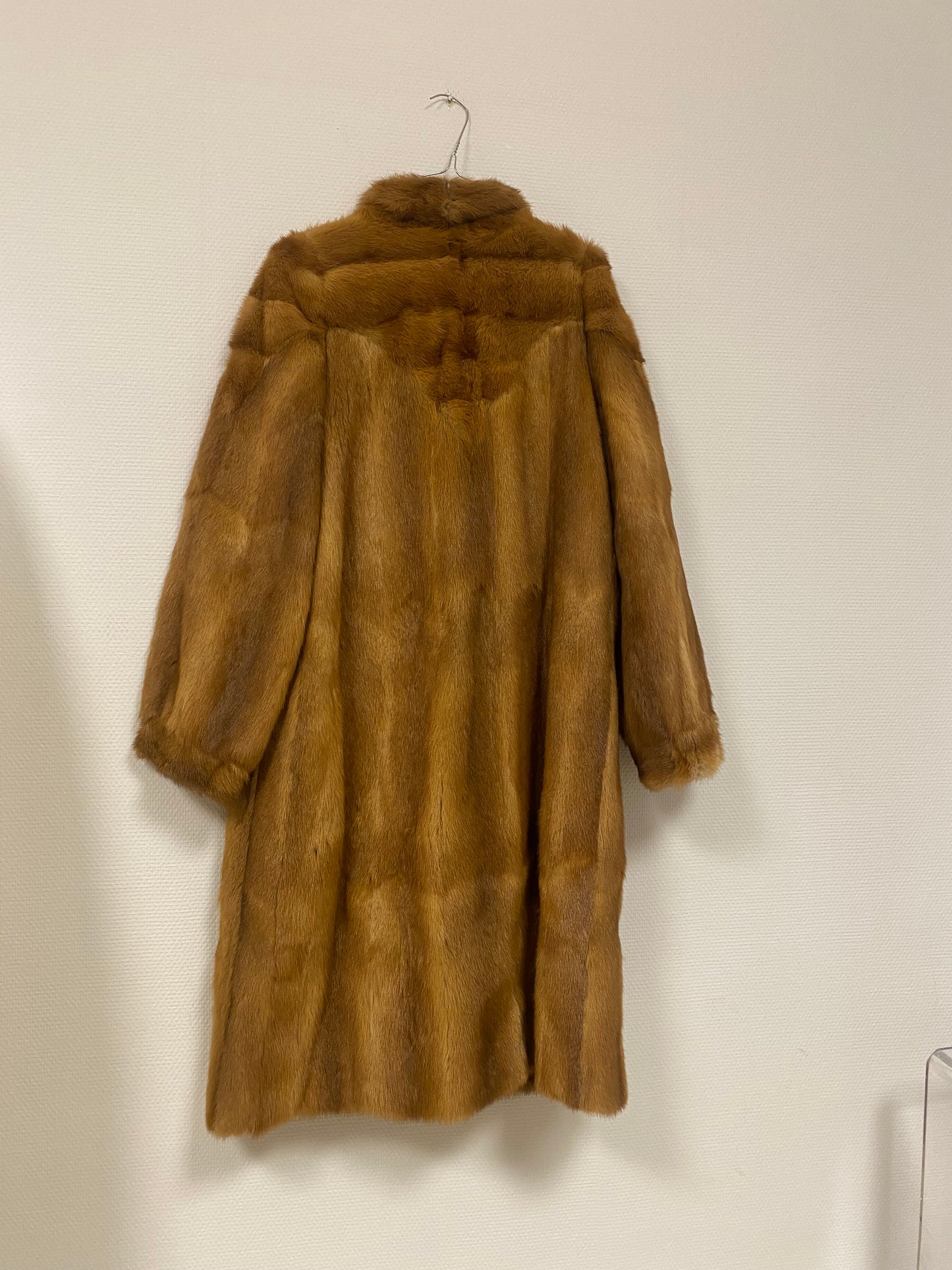 Manteau long en fourrure