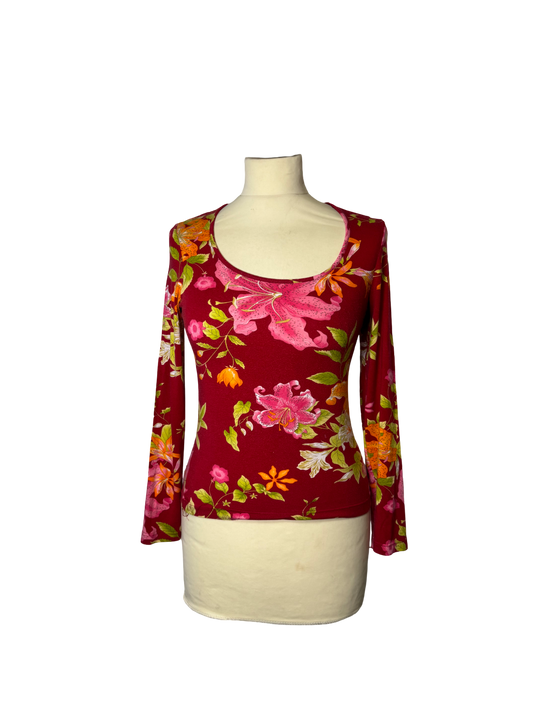 T-shirt à fleurs Kenzo Jungle