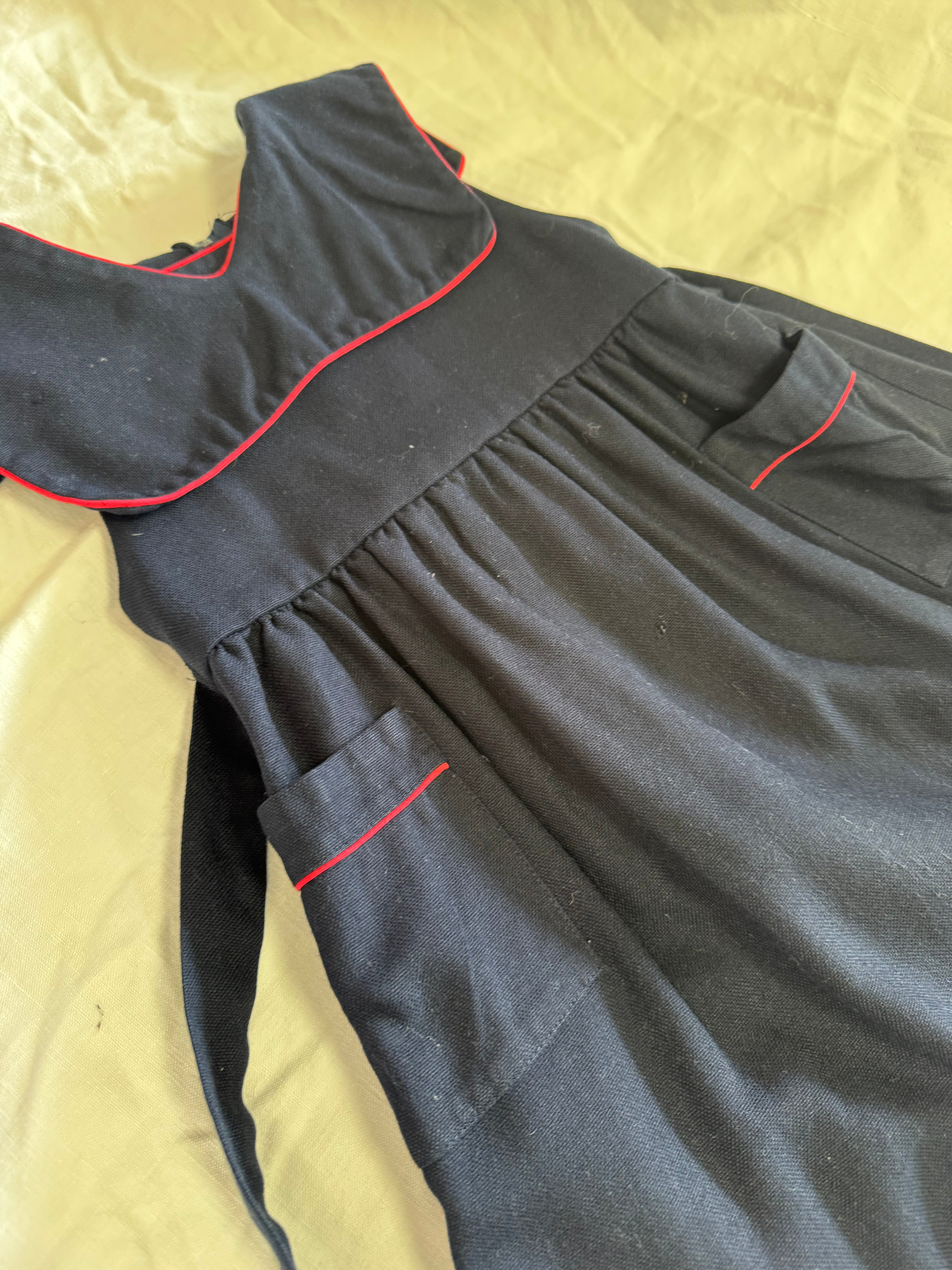 Robe bleu marine