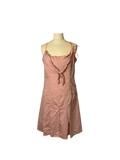 Robe à rayures rose