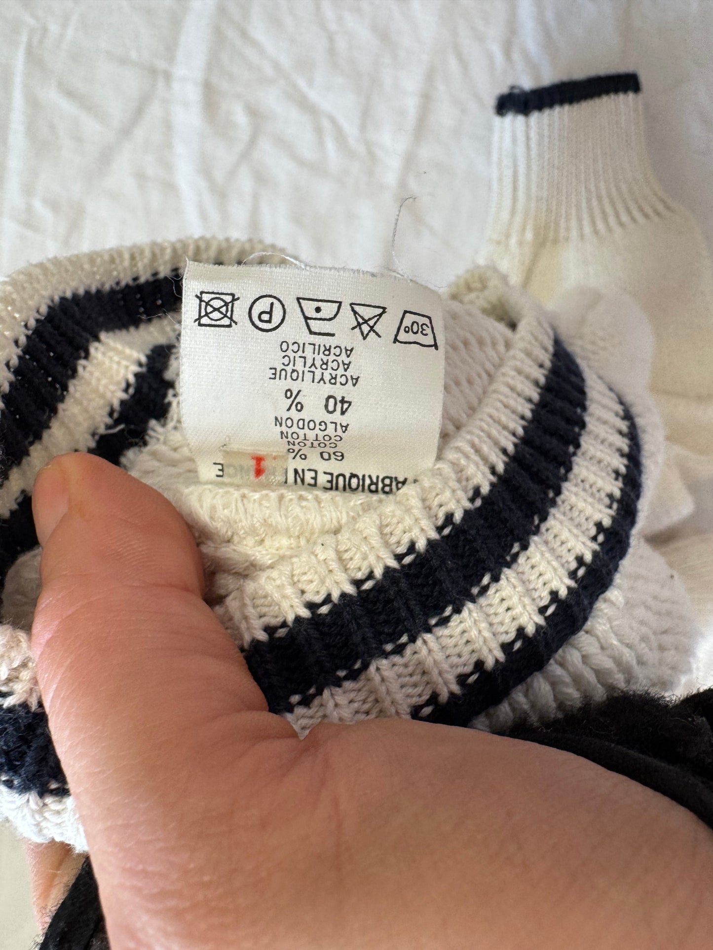Pull en coton